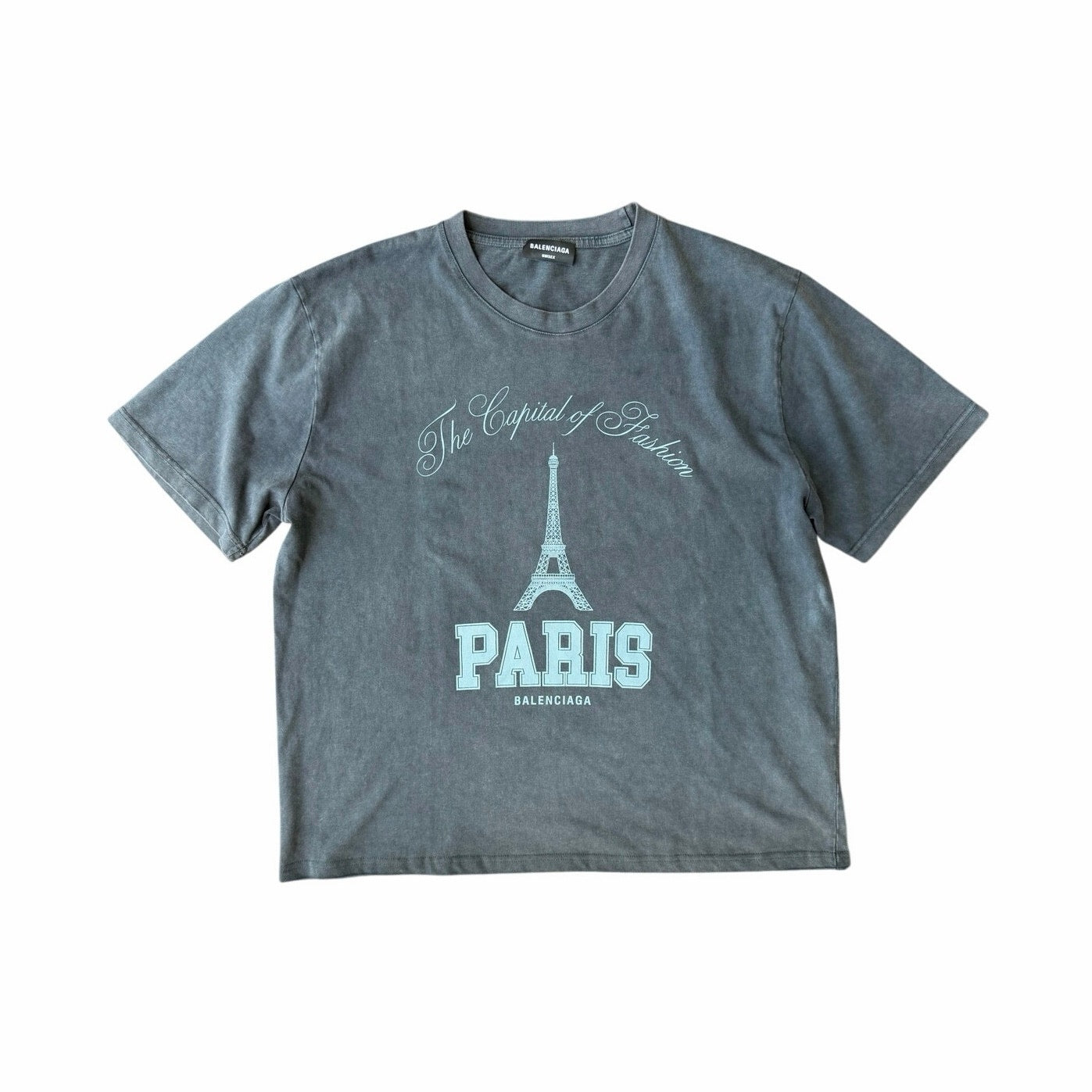 Size 2XL - Balenciaga Paris Eiffel Tower Shirt