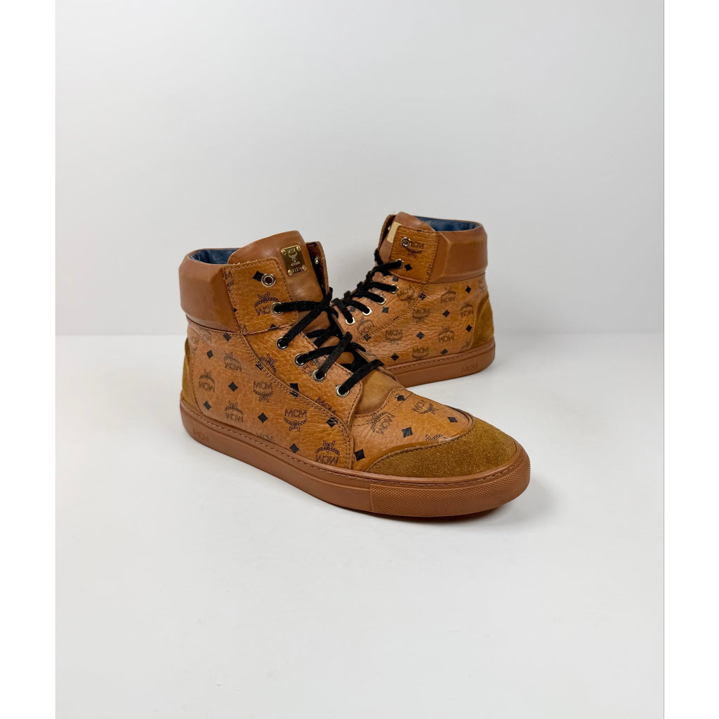 Size 43EU/10US - MCM Beige High Top