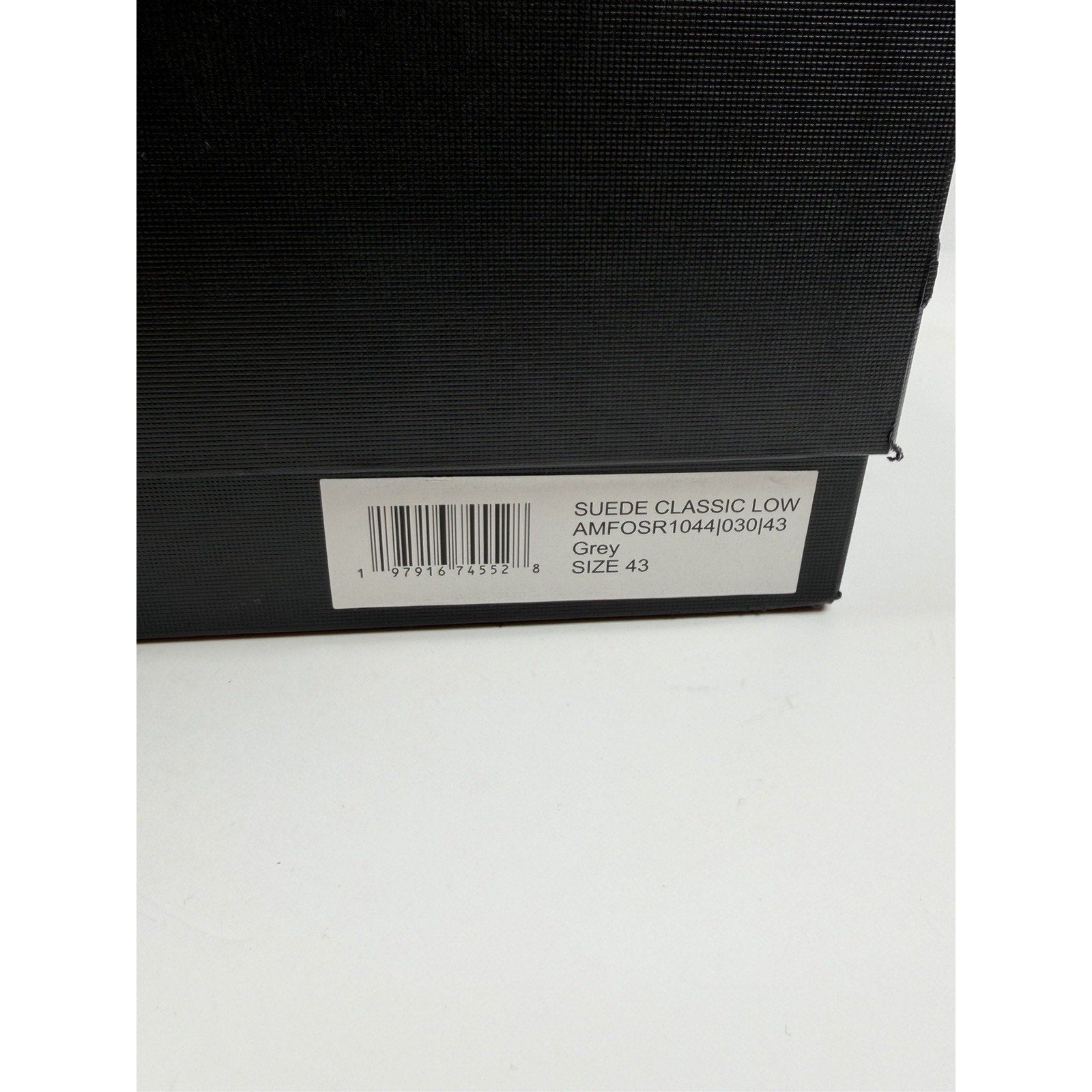 Size 43EU/10US - Amiri Classic Low Top Grey Sneakers