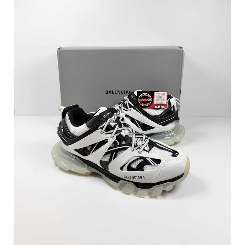 Size 47EU/14US - Balenciaga Track Black White Sneakers NEW