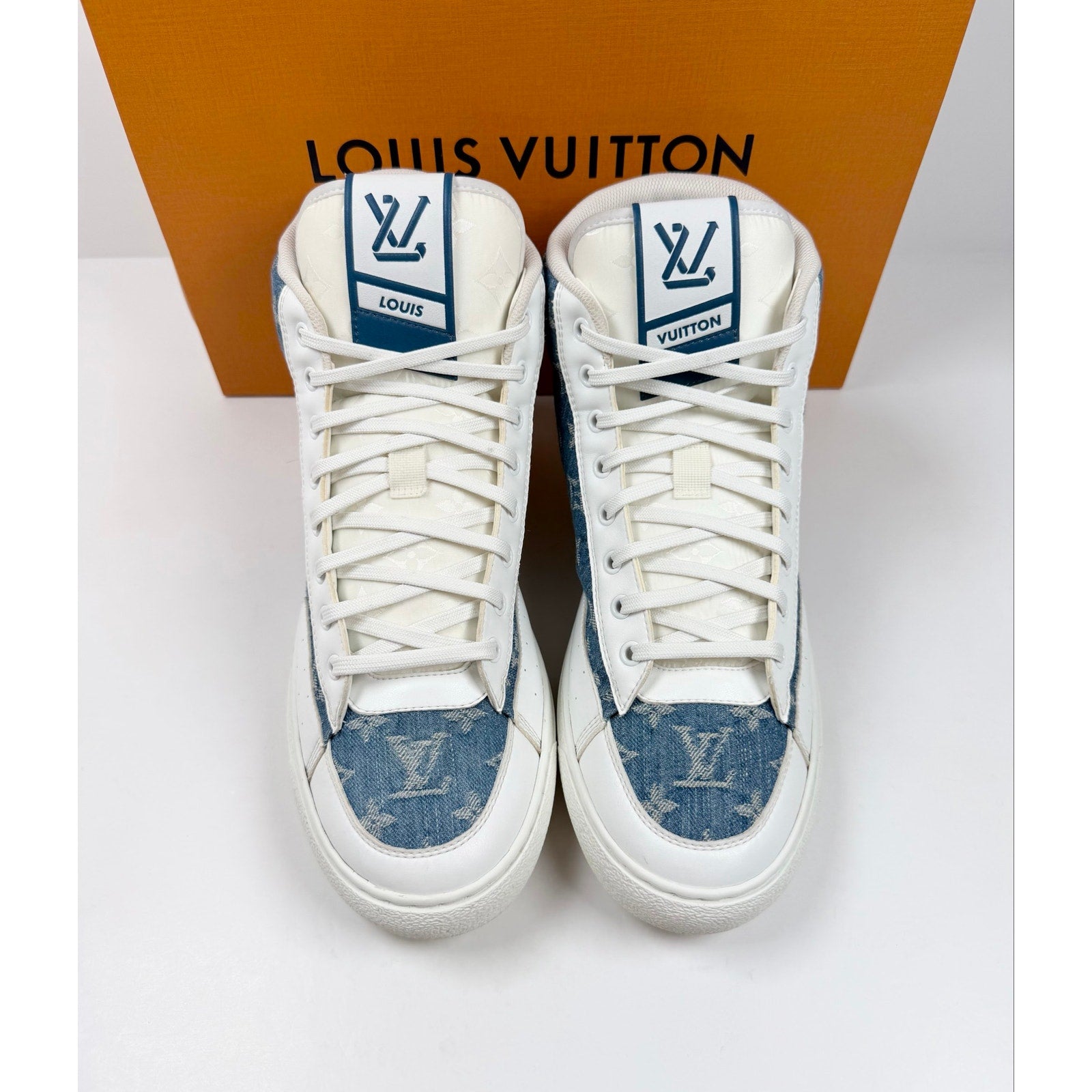 Size 9LV/10US - Louis Vuitton Charlie Denim High