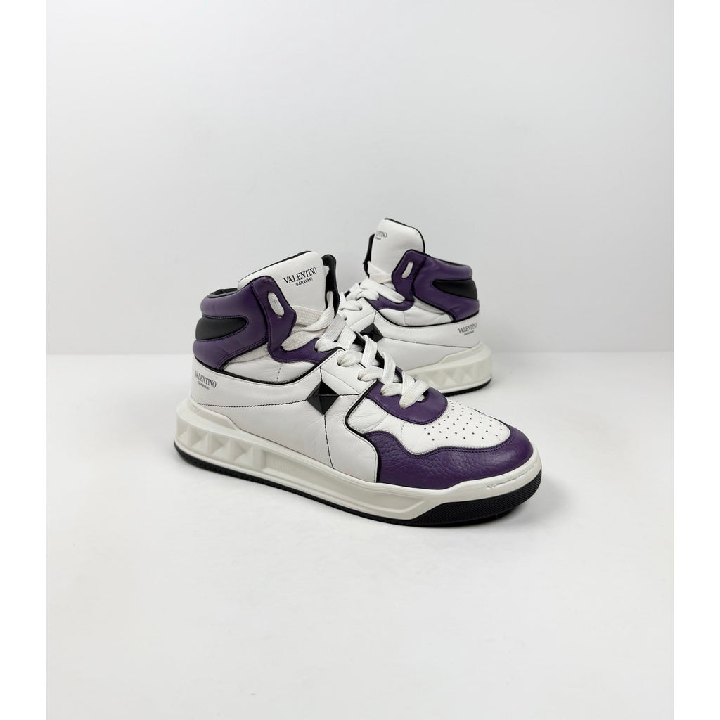 Size 41EU/8US - Valentino Garavani One Stud Mid Top