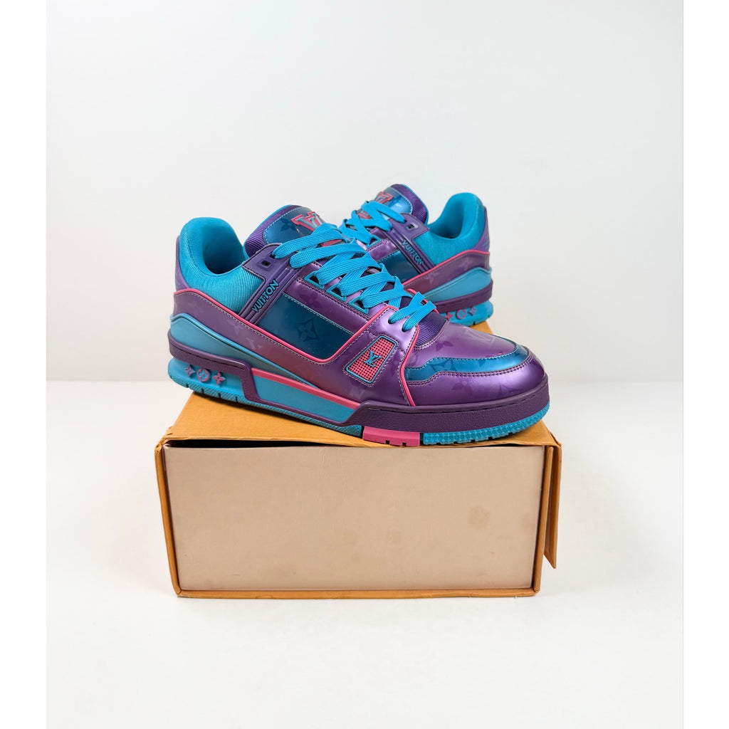 Size 8LV/9US - Louis Vuitton Trainer Purple Teal