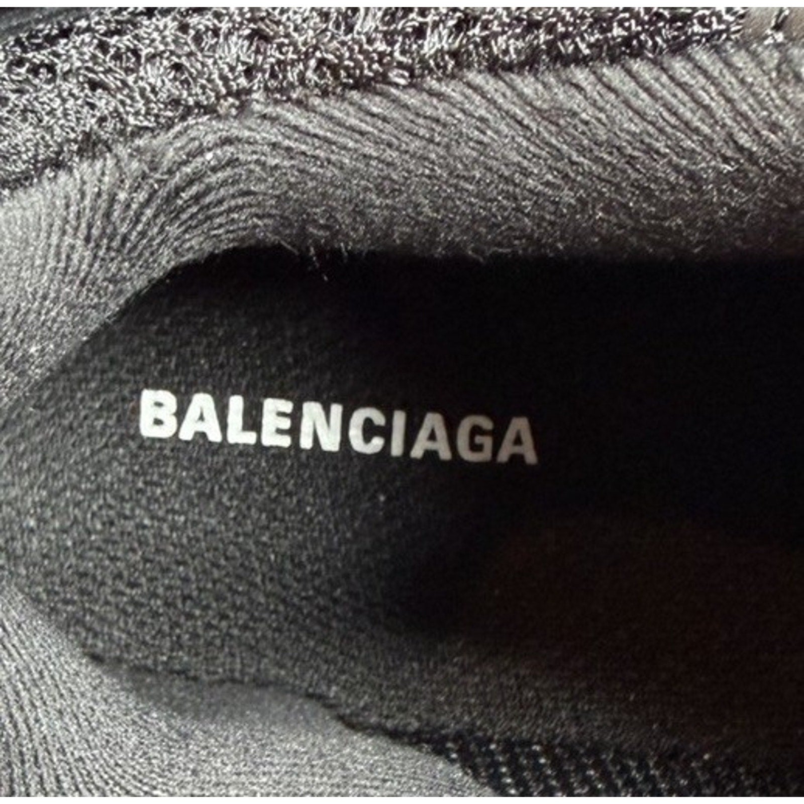 Size 34EU/4W - Balenciaga Track Clear Sole Black