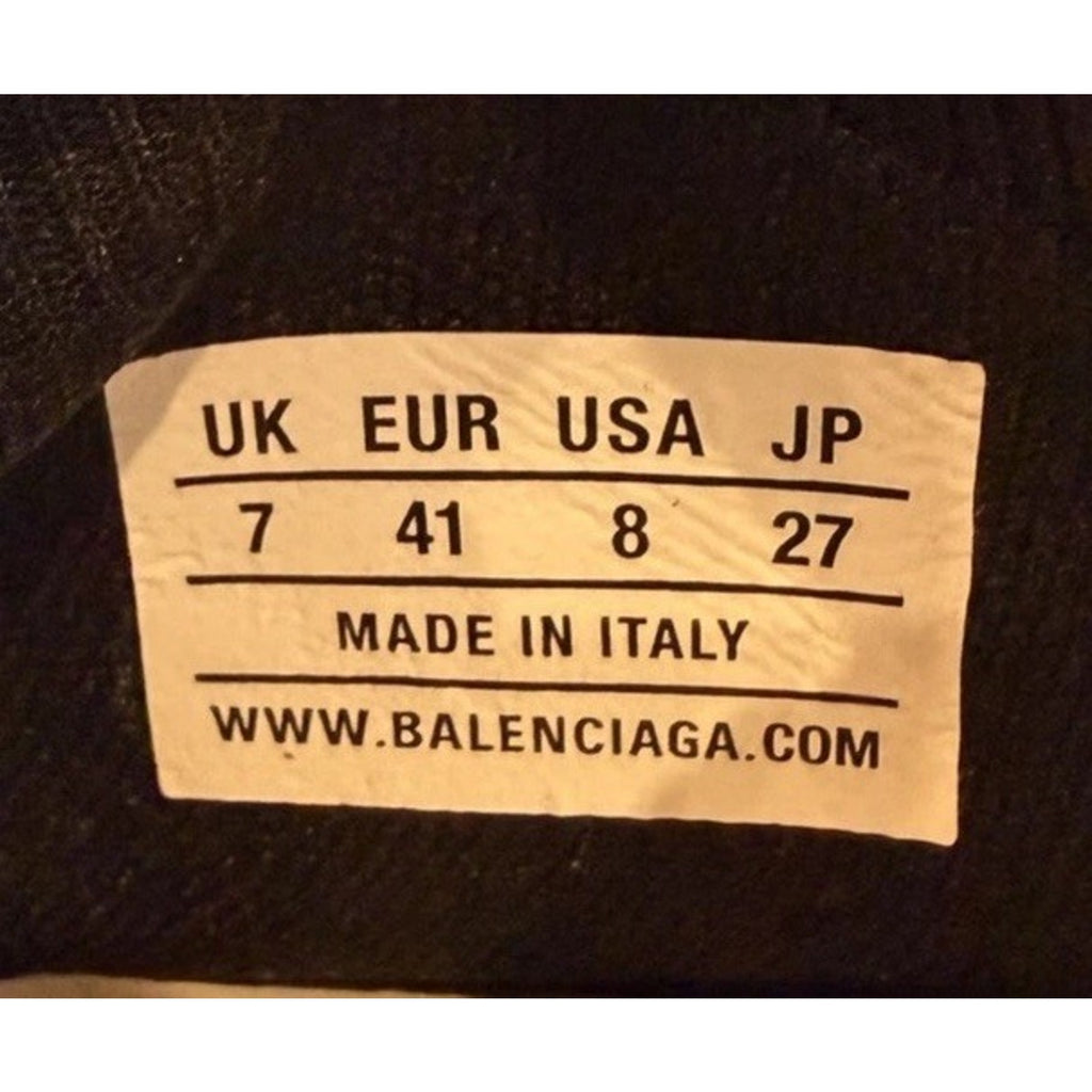 Size 41EU/8US - Balenciaga Speed Black Red Graffiti NEW