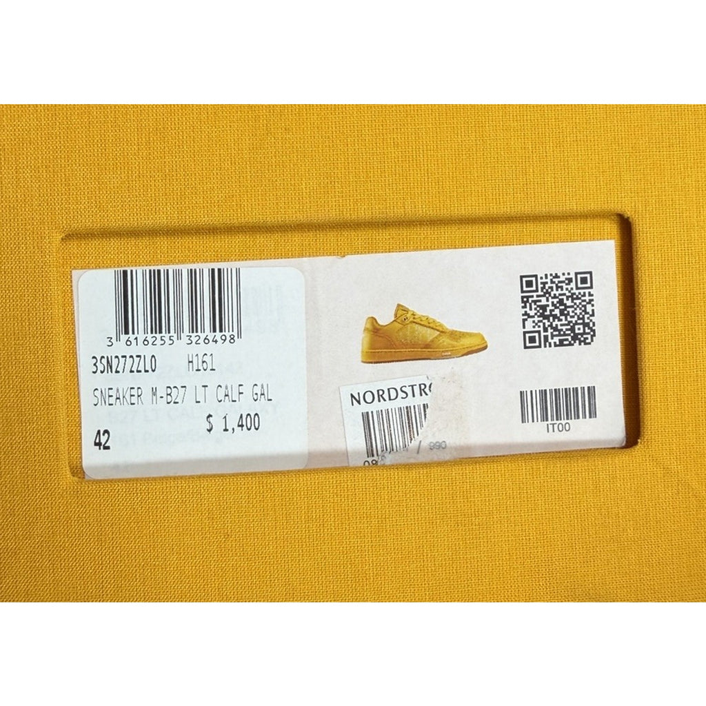 Size 42EU/9US - Dior B27 World Tour Yellow NEW/RETAIL $1.4K