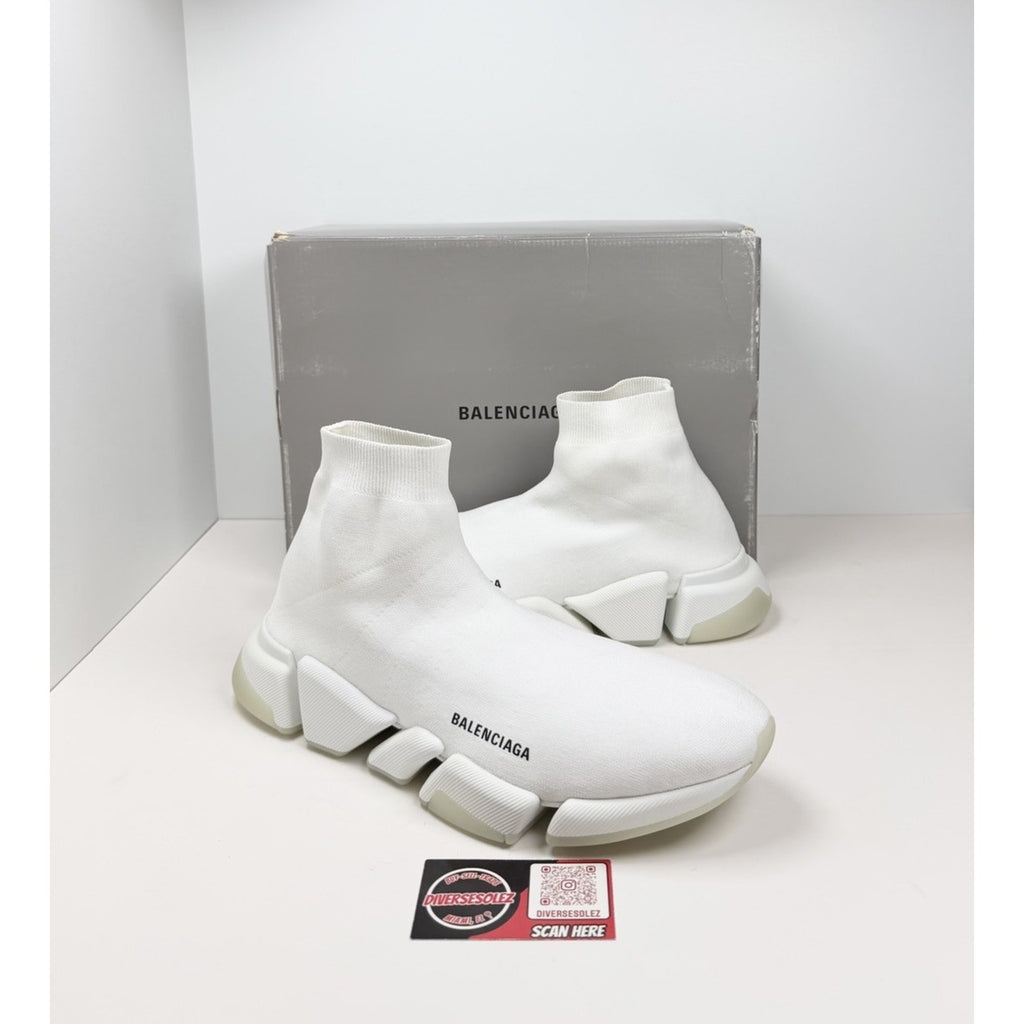 Size 47EU/14US - Balenciaga Speed 2.0 Triple White NEW