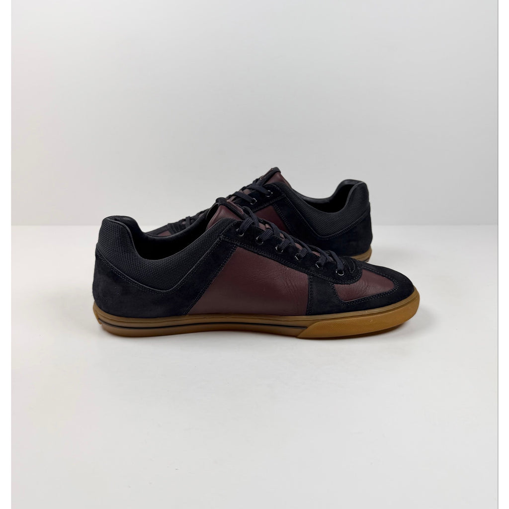 Size 10LV/11US - Louis Vuitton Burgundy Low Top