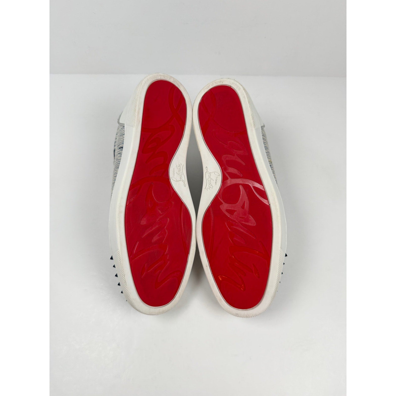 Size 7.5 - Christian Louboutin Spike Sneakers