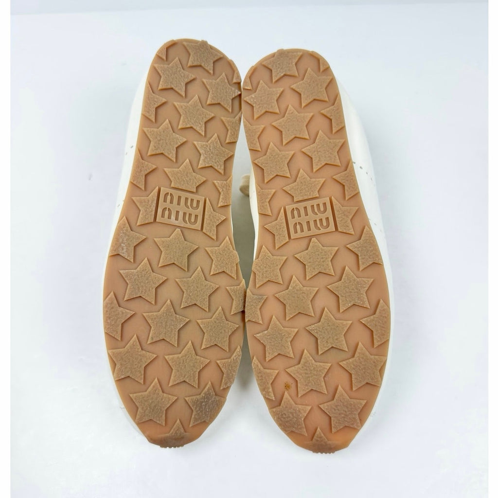 Size 8.5 - Miu Miu Plume Nappa Leather NEW