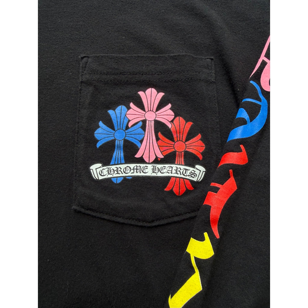 Size L - Chrome Hearts Multi Color Cross Cemetery Long Sleeve