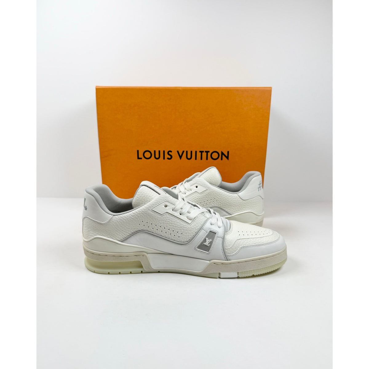 Size 10LV/11US - Louis Vuttton Signature White NEW!