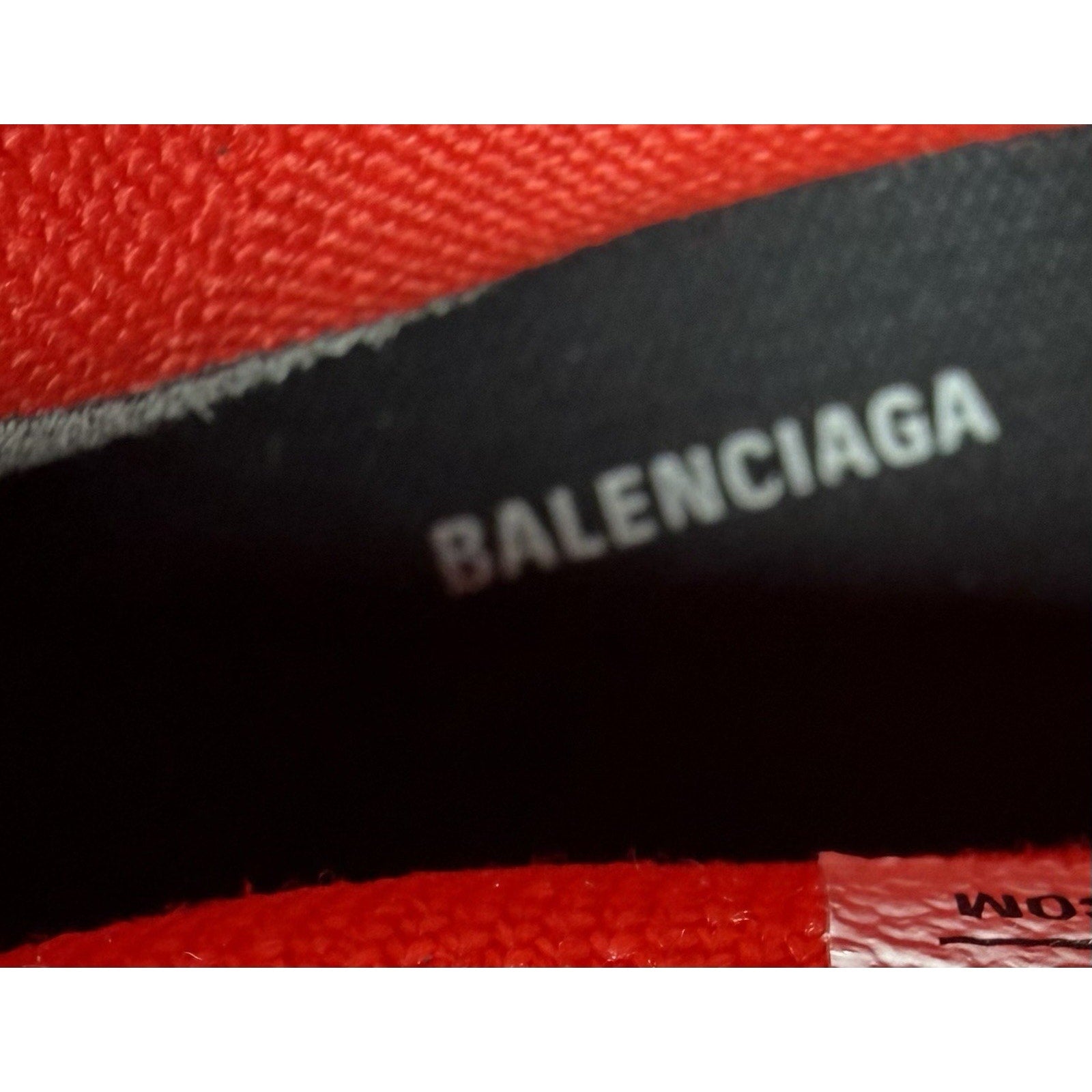 Size 42EU/9US - Balenciaga Speed Soccer Runner Intense Red