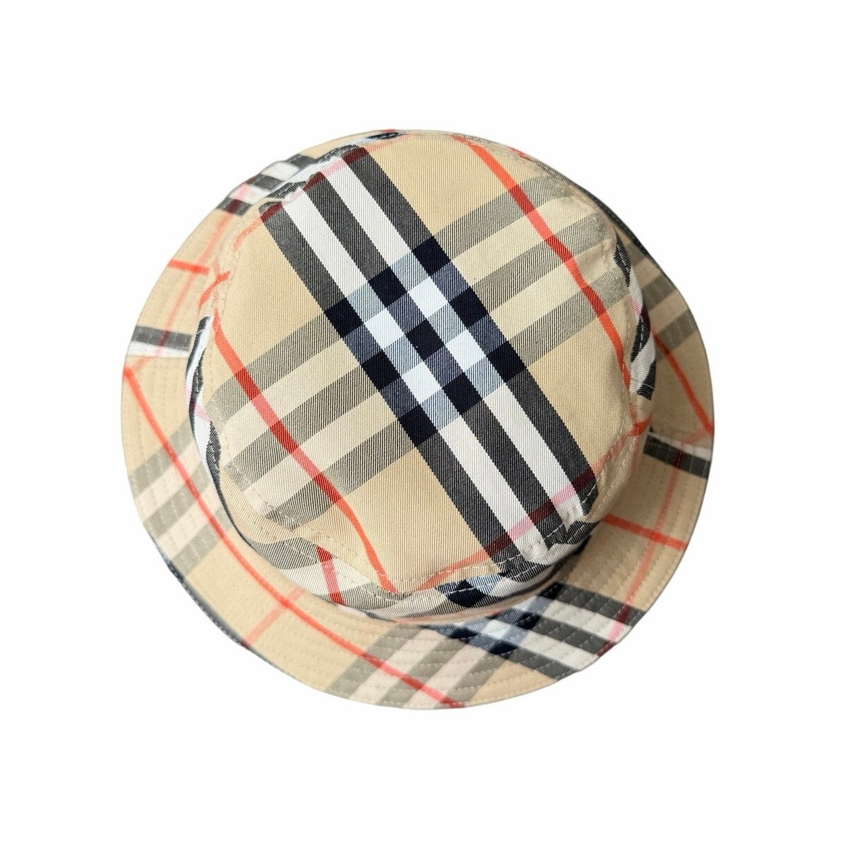 Burberry Check Bucket Hat Reversible