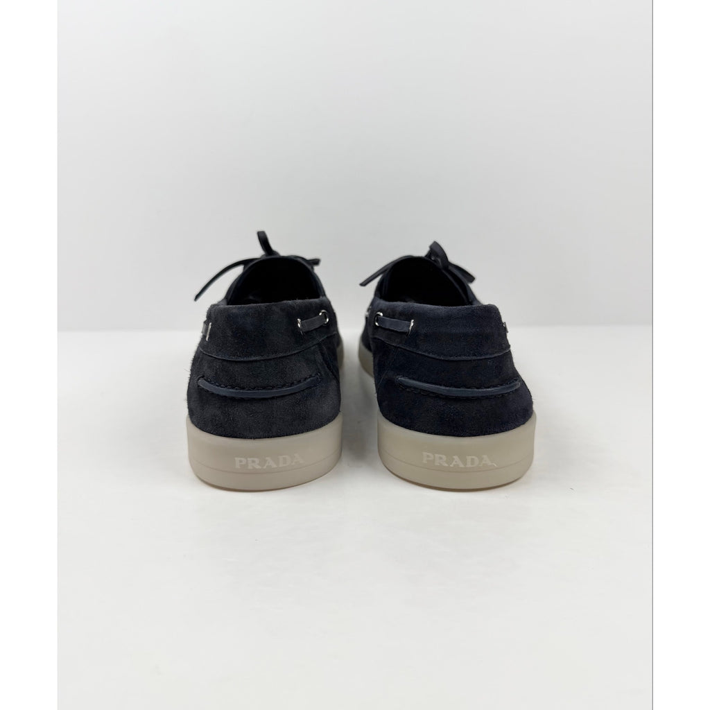 Size 10UK/11US - Prada Suede Boat Shoes NEW
