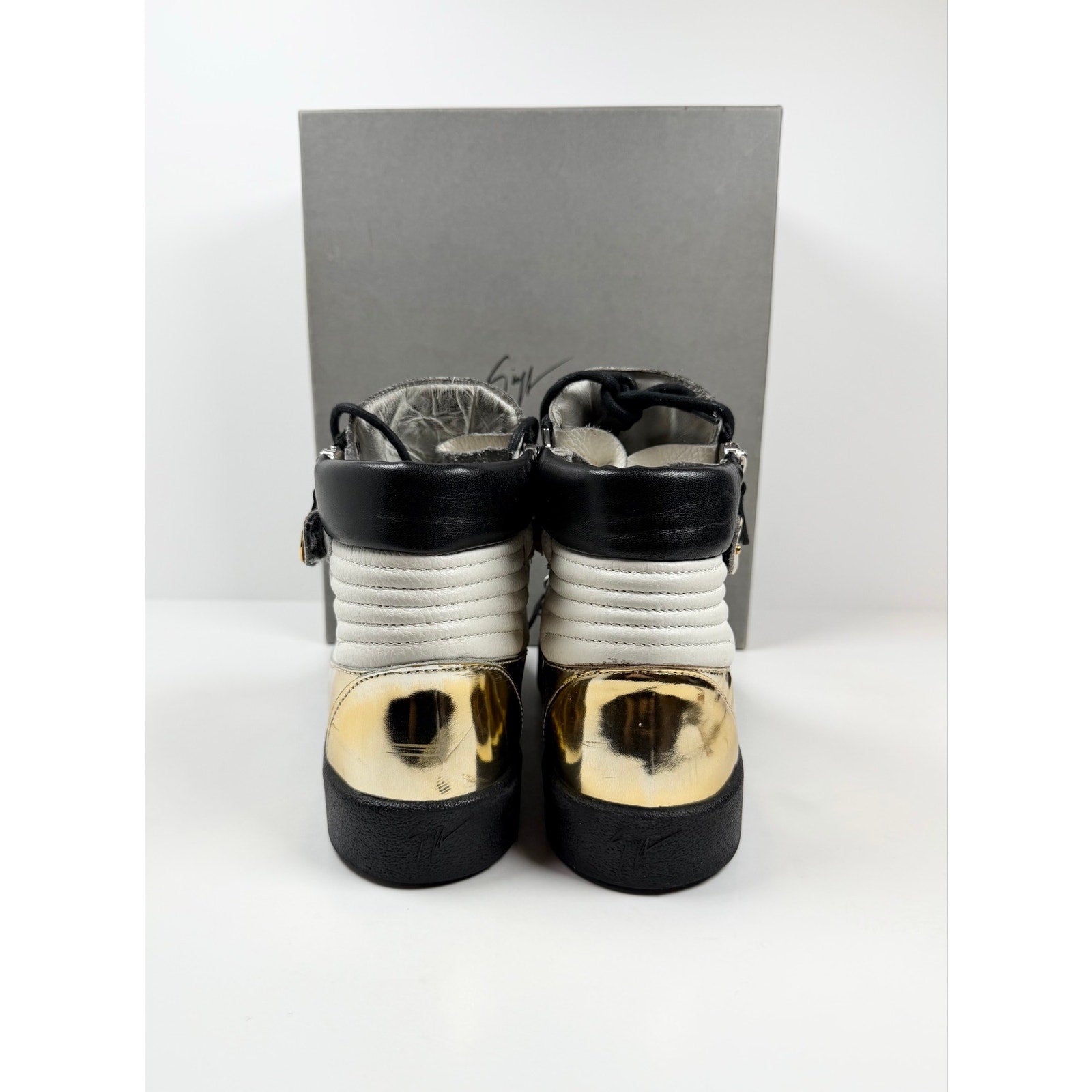 Size 44EU/11US - Giuseppe Zanotti V Strap High Top