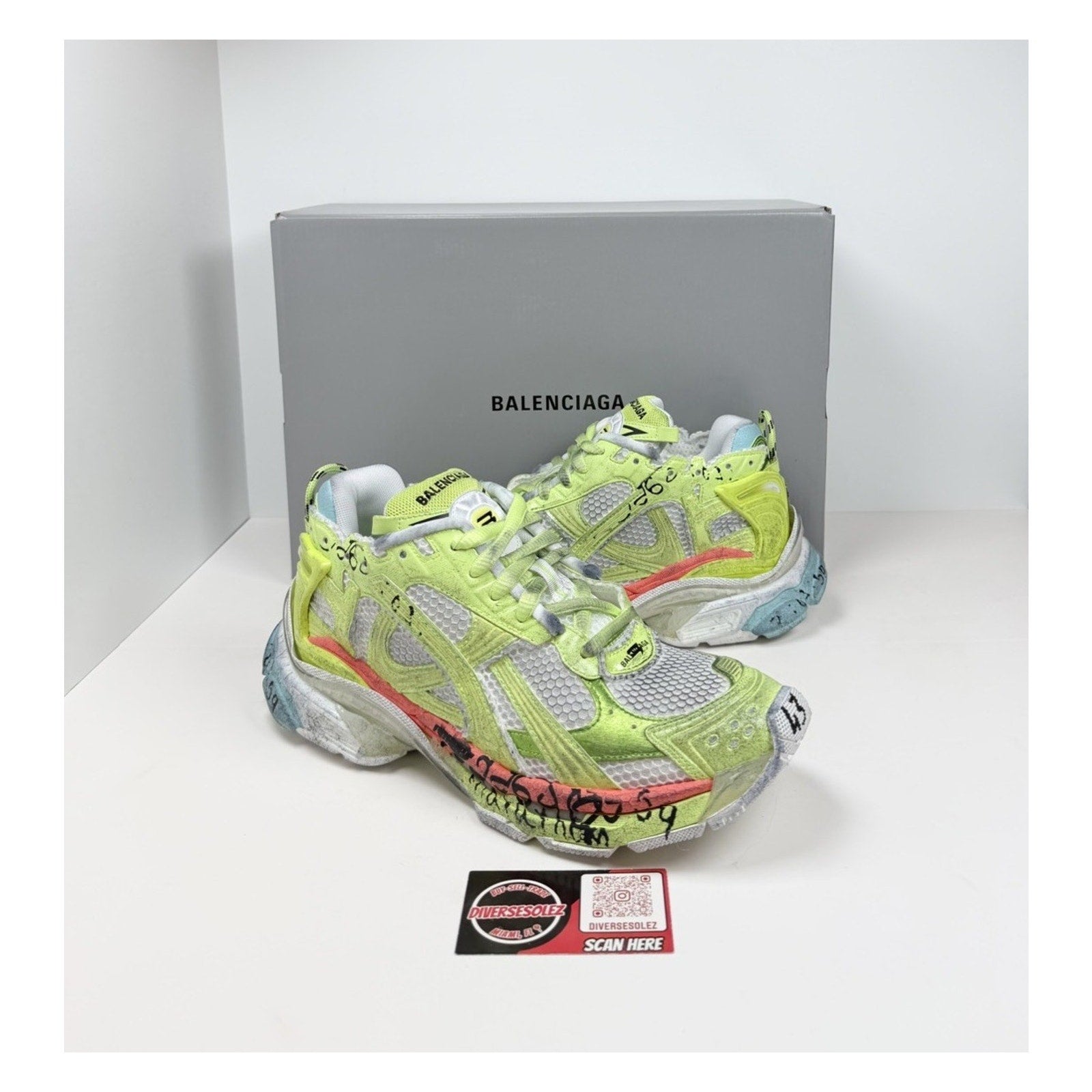 Size 43EU/10US - Balenciaga Runner Marathon Unreleased NEW
