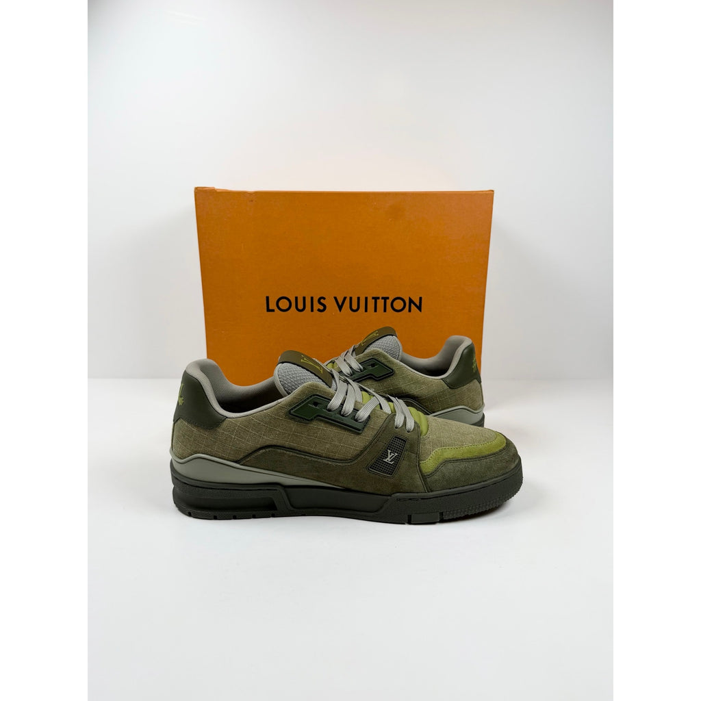 Size 10UK/11US - Louis Vuitton #54 Green Trainers