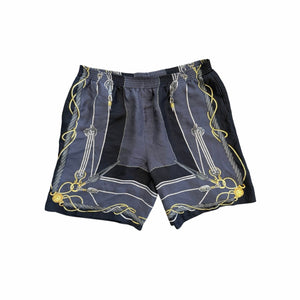 Size 2XL - Versace Silk Shorts