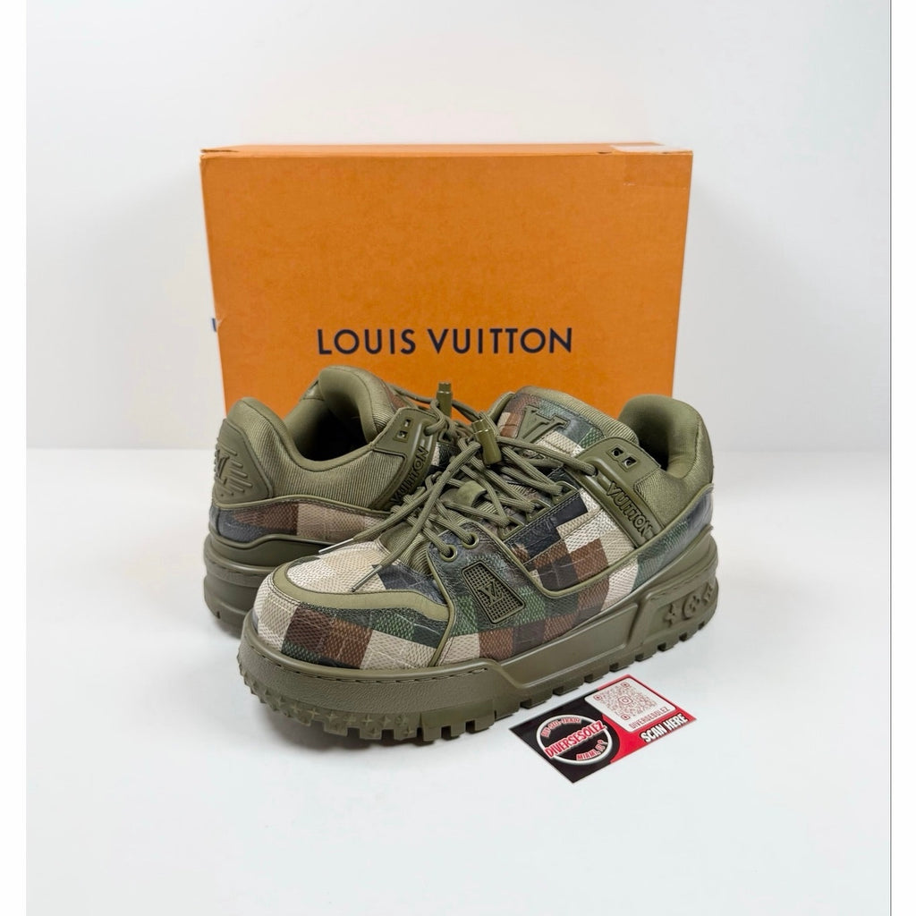 Size 8UK/9US - Louis Vuitton Maxi Green Damoflage