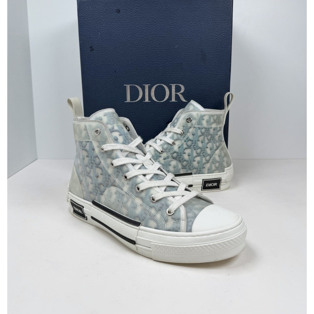 Size 40EU/7US - Dior B23 High Dior White/Blue Oblique