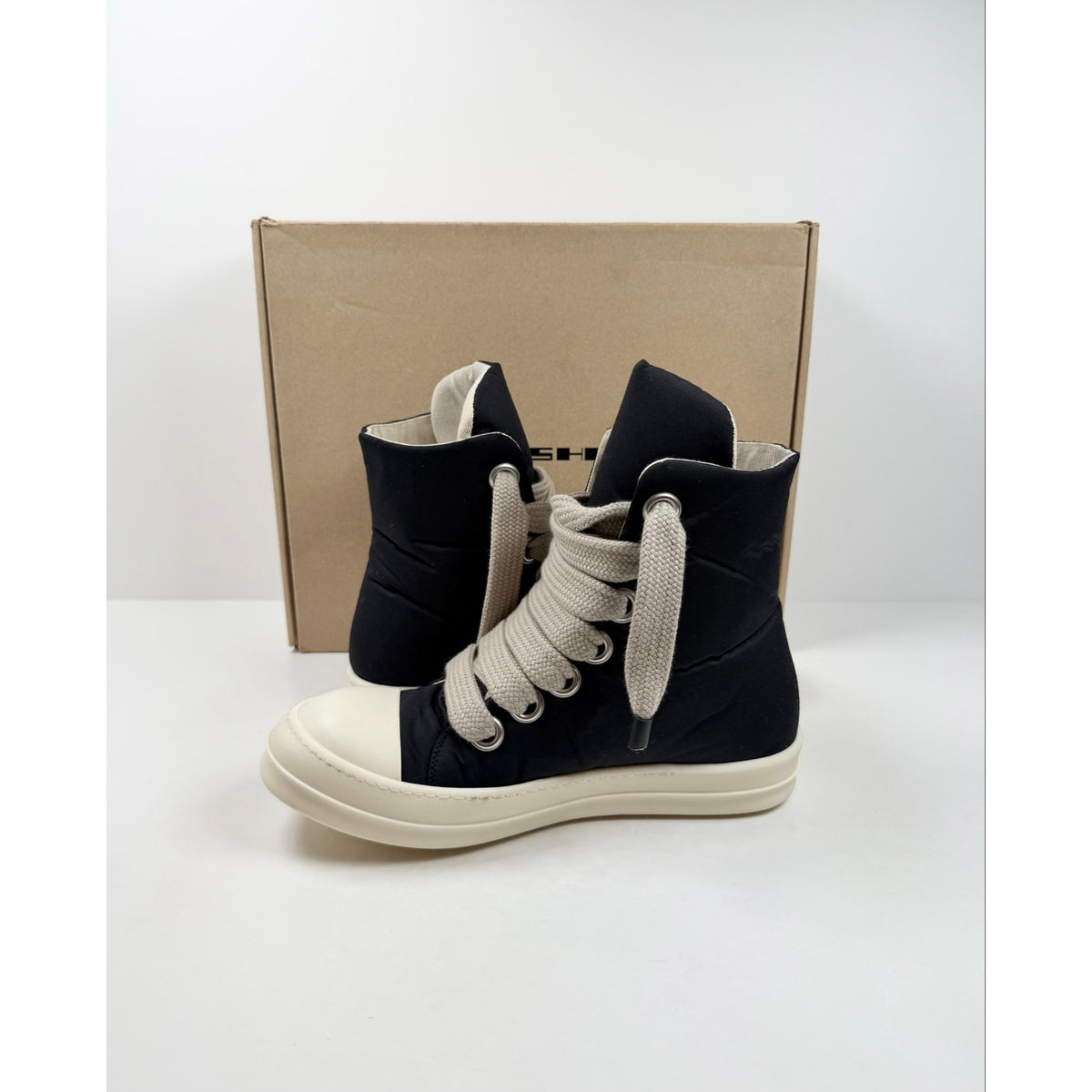 Size 43EU/10US - Rick Owen’s Jumbo Lace Puffer High
