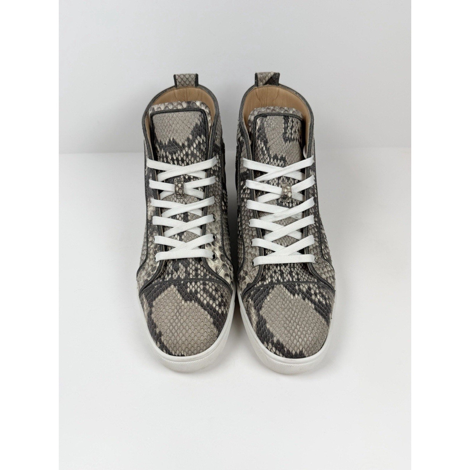 Size 44EU/11US - Christian Louboutin Python Skin High Top