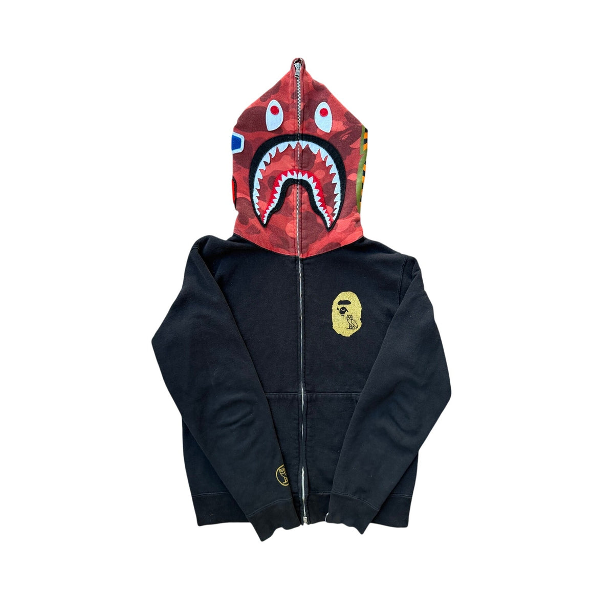 Size M - Bape X Ovo Full Zip Hoodie