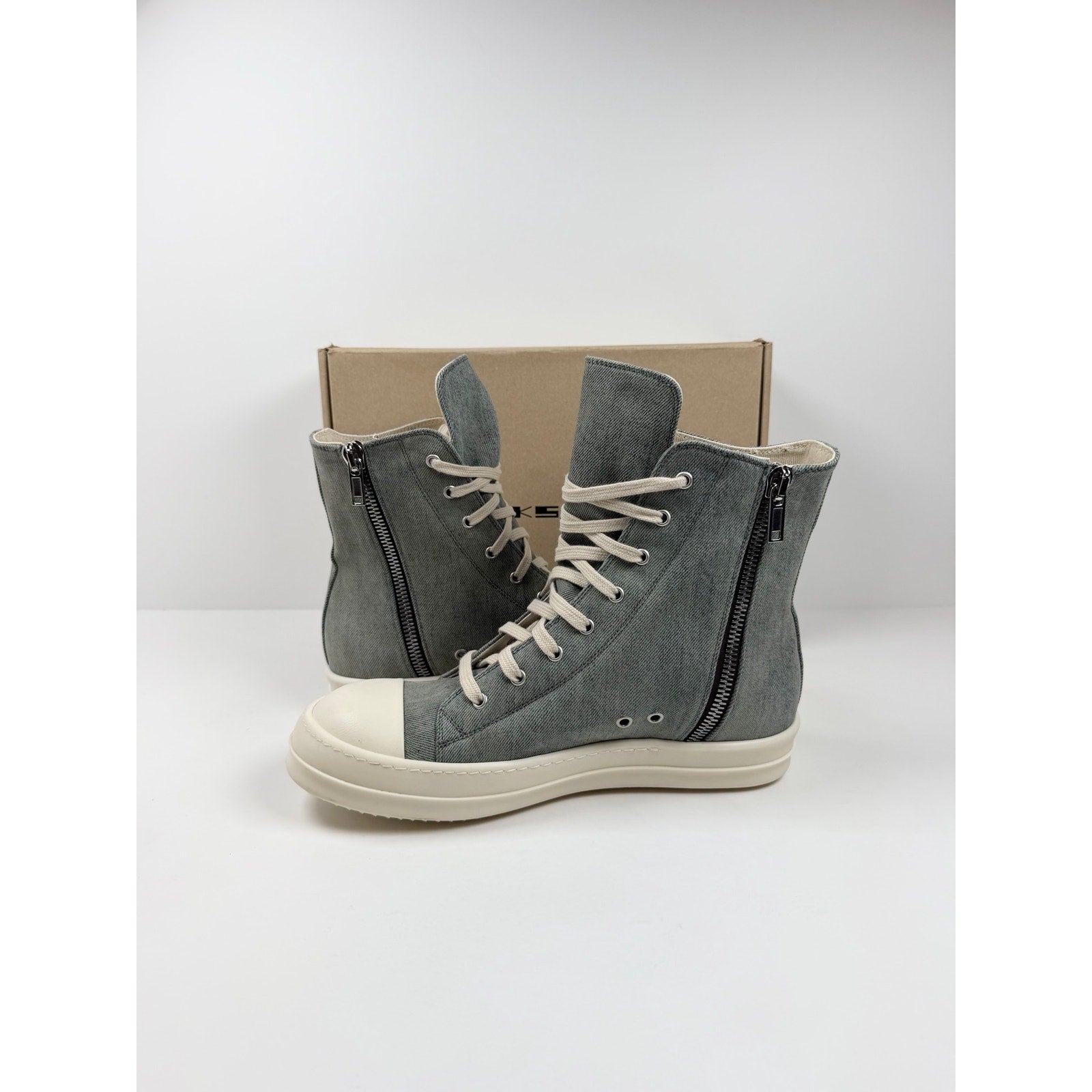 Size 44EU/11US - Rick Owen’s DRKSHDW Distressed High Top