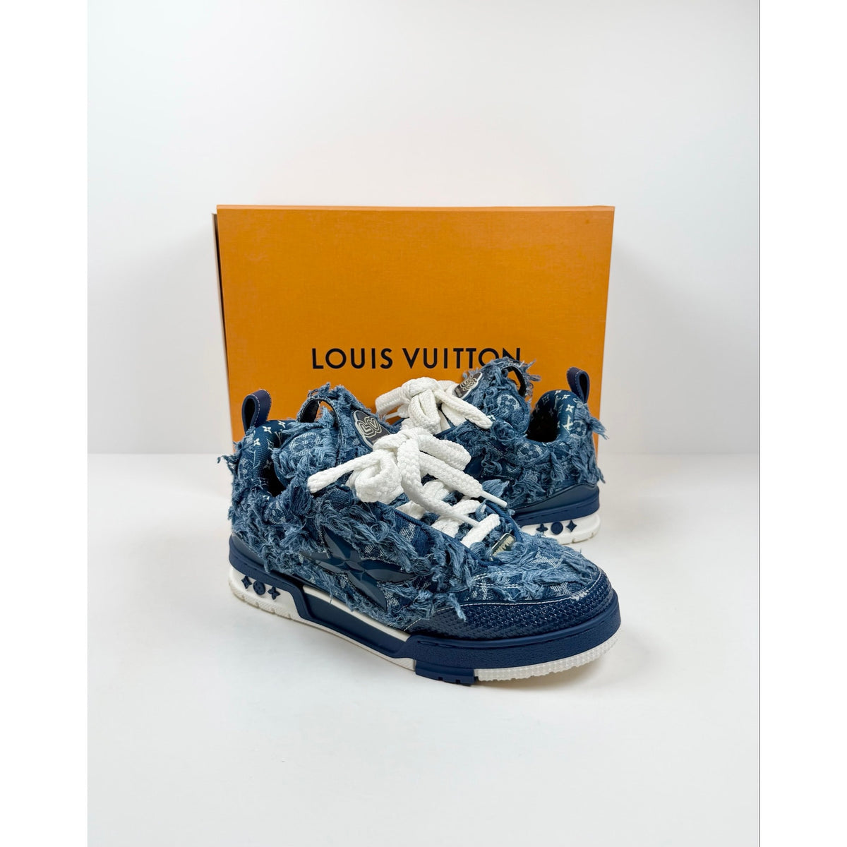 Size 7UK/8US - Louis Vuitton Denim Skate