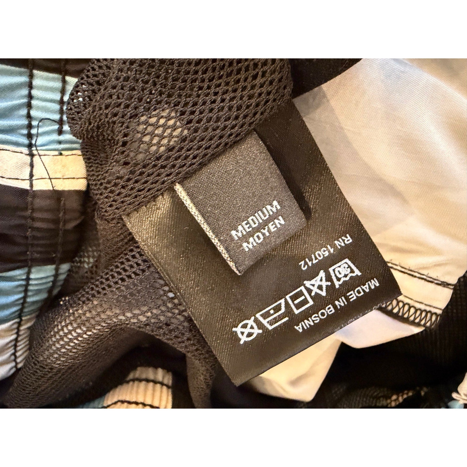 Size M - Amiri Checkered Swim Shorts