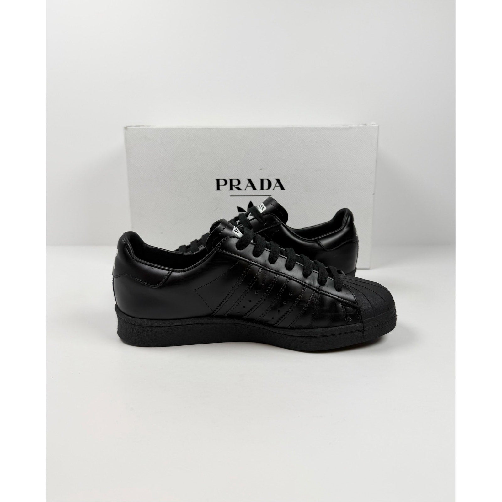 Size 7US - Prada x Adidas Superstar WORN 1X!