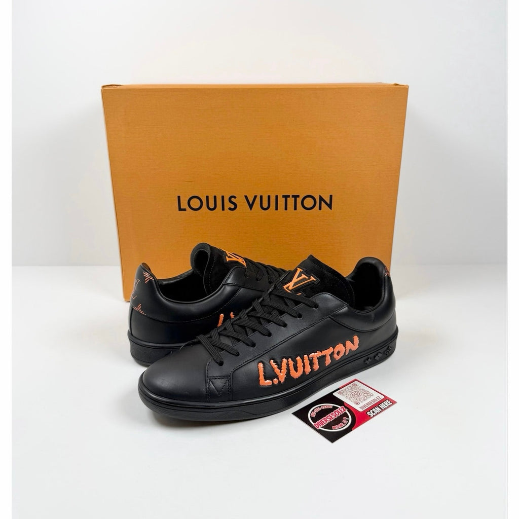 Size 8LV/9US - Louis Vuitton Luxembourg Black Orange