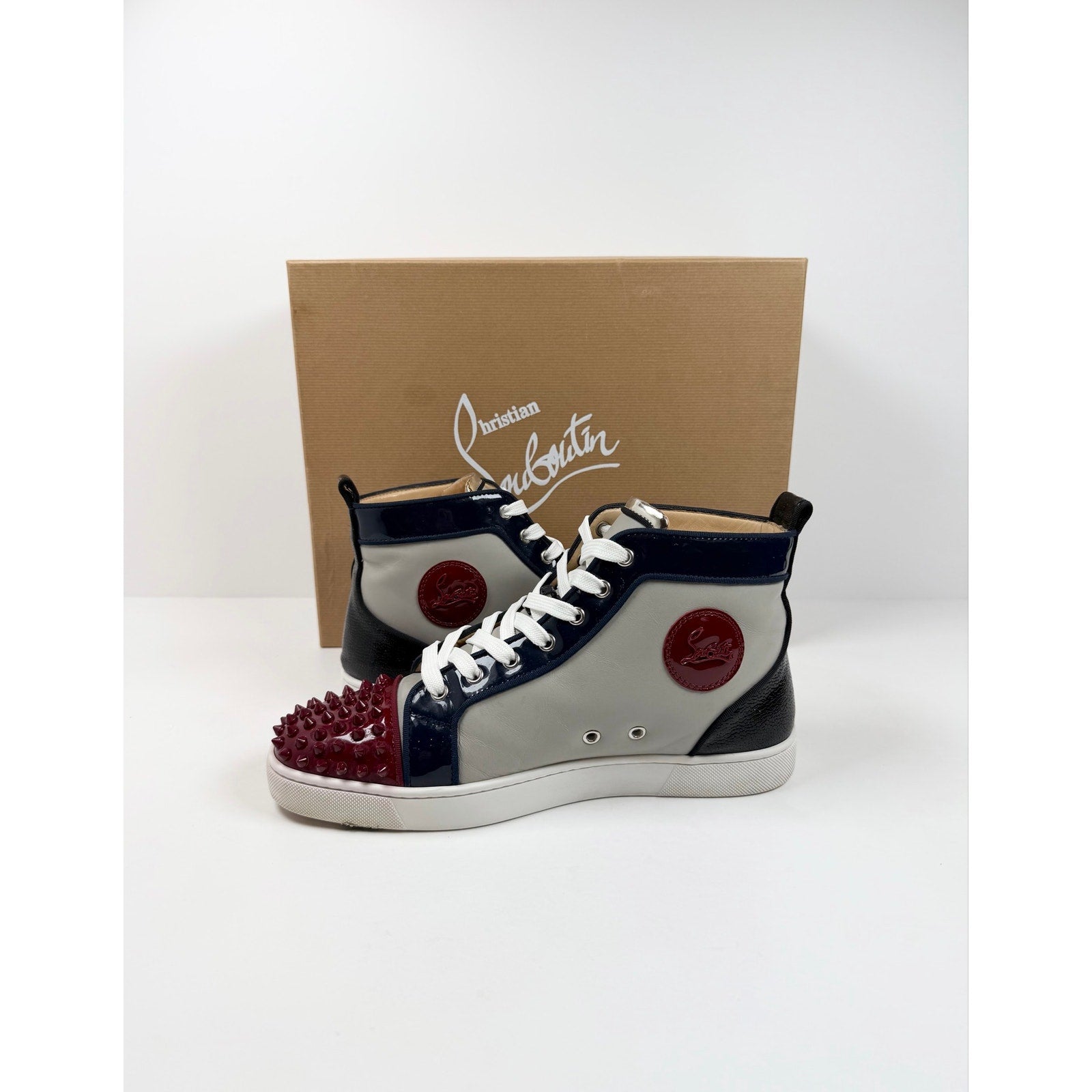 Size 9.5 - Christian Louboutin Spike High Top