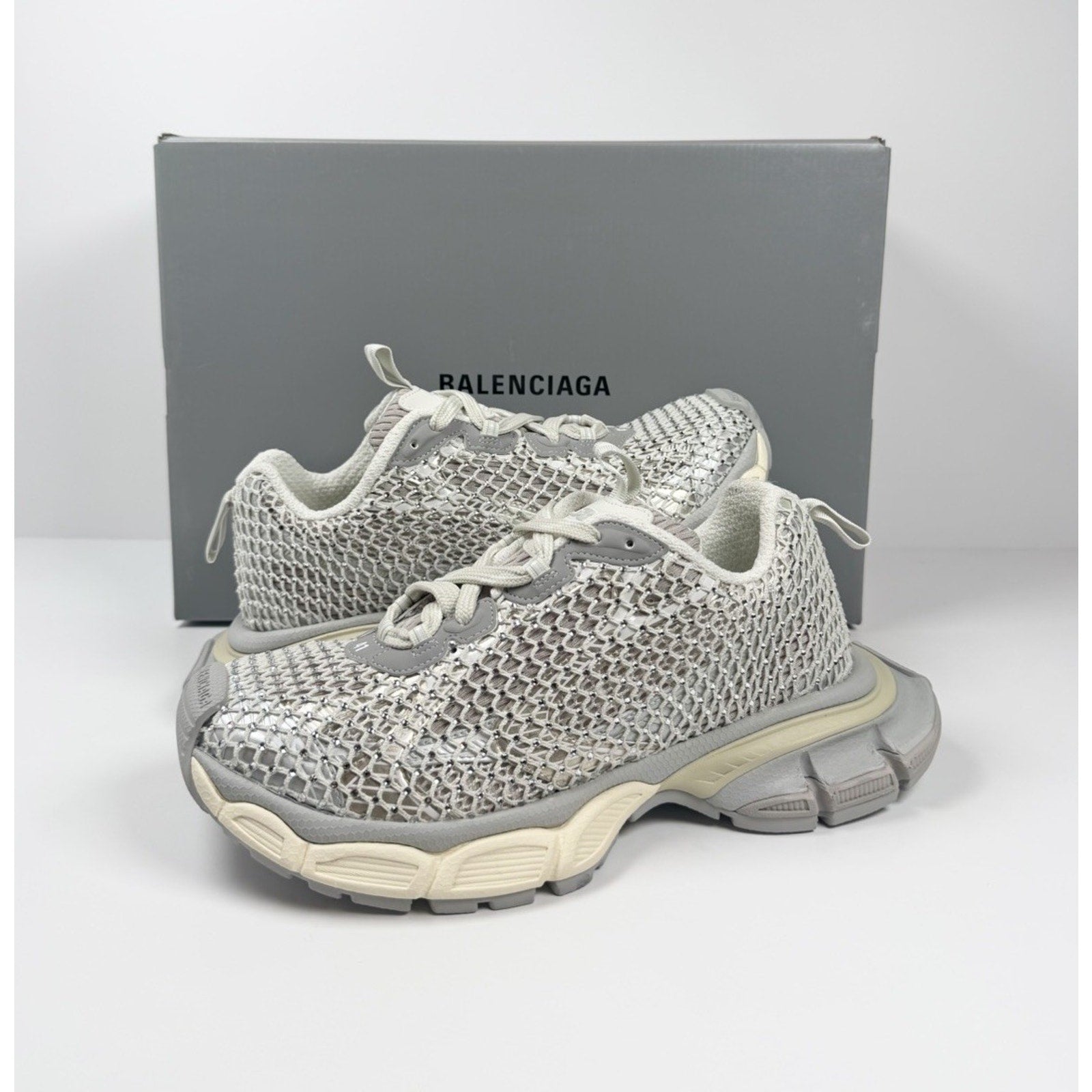 Size 41EU/8US - Balenciaga 3XL Fishnet NEW/RETAIL $1,650