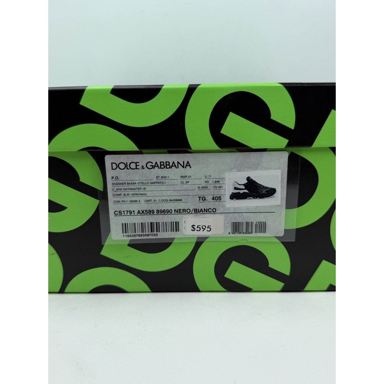 Size 6.5UK/7.5US - Dolce & Gabbana Daymaster