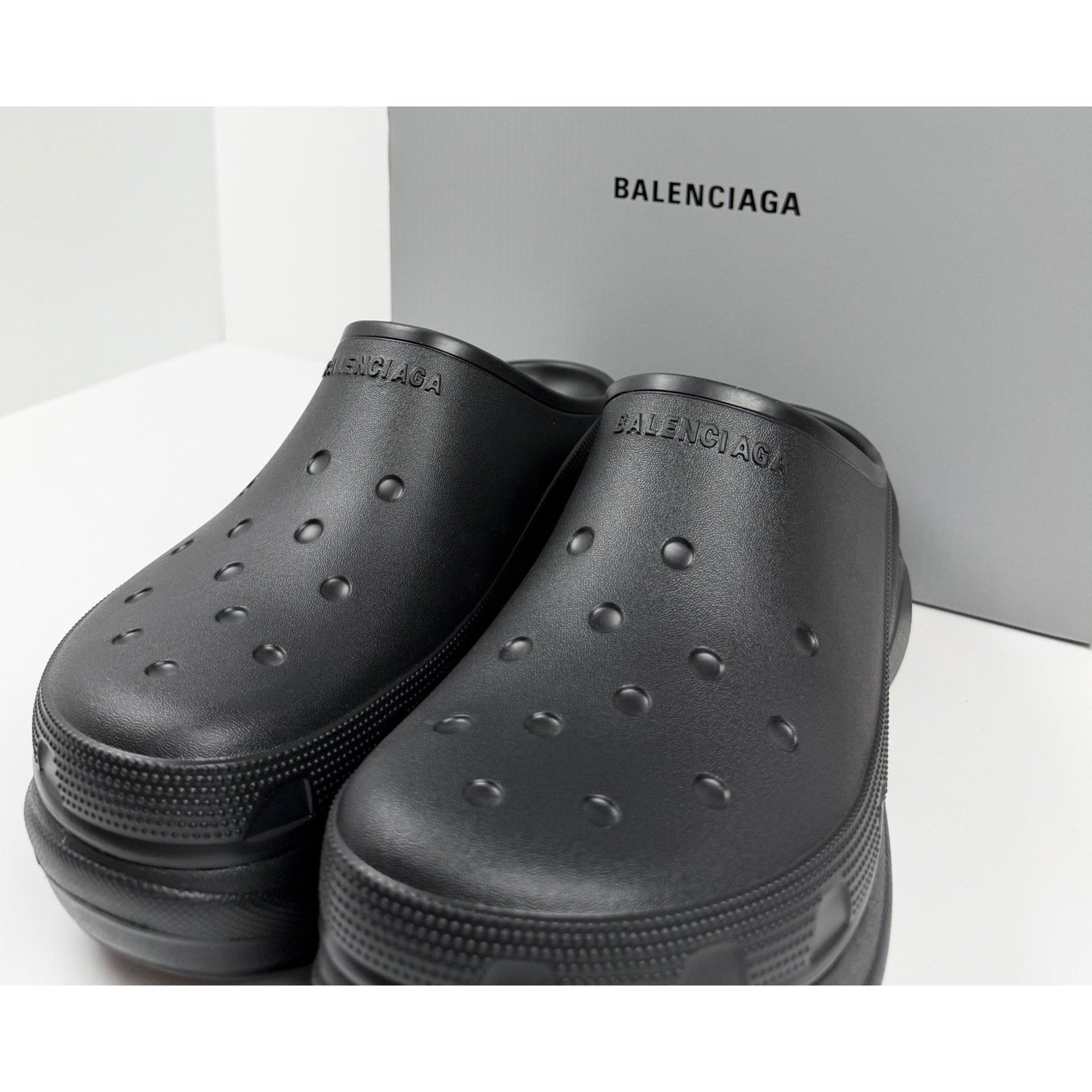 Size 12 - Balenciaga x Crocs Rubber Mules NEW!
