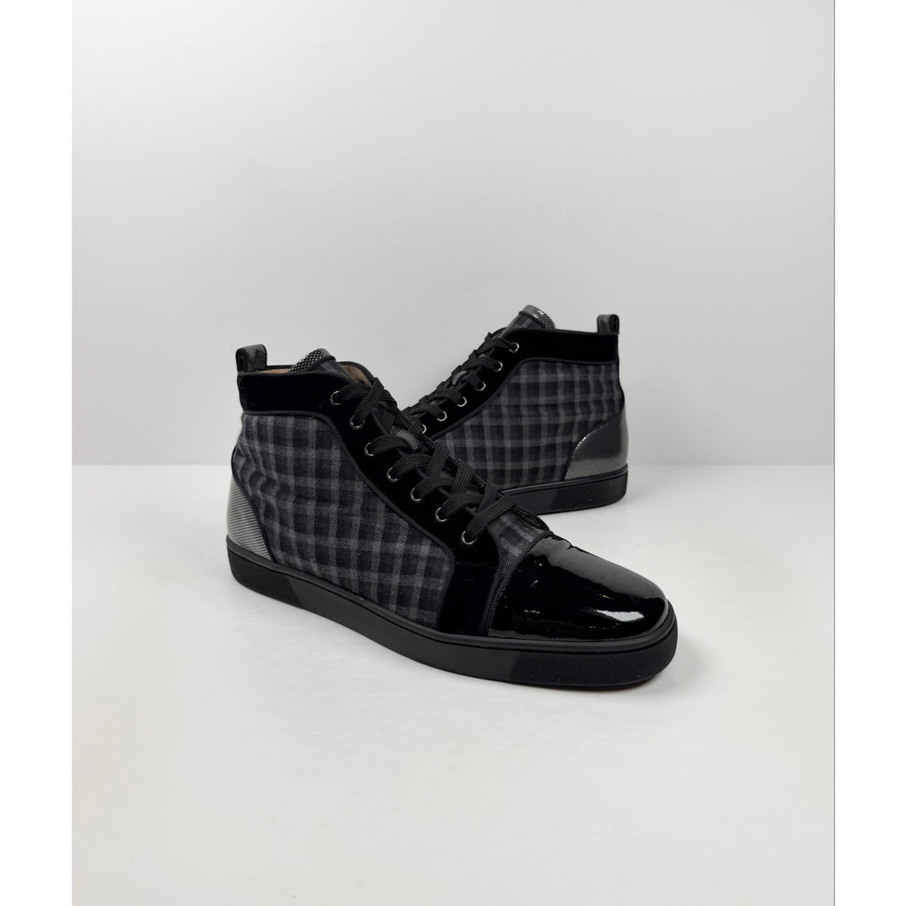 Size 46EU/13US - Christian Louboutin Plaid High Top