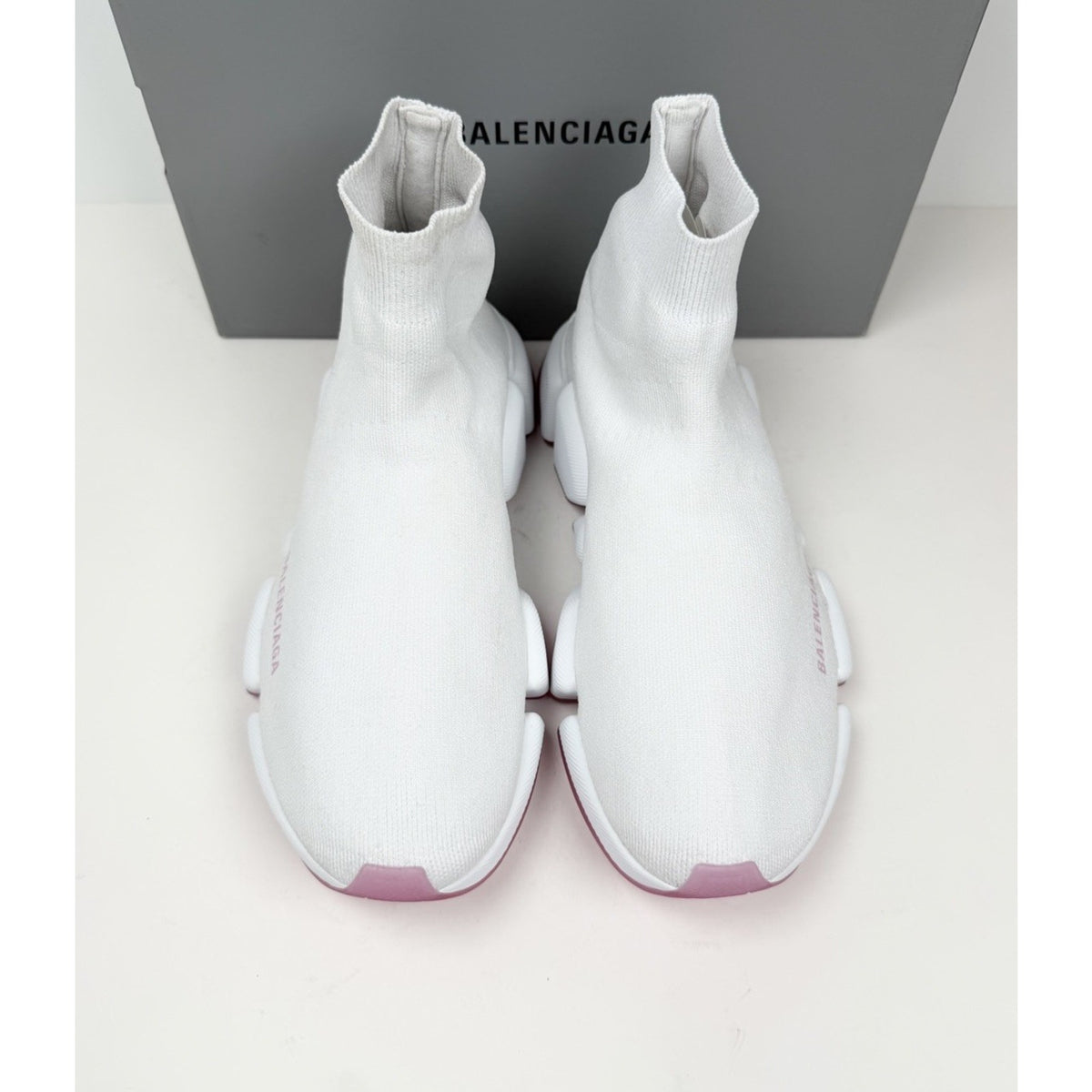 Size 40EU/10W - Balenciaga White/Pink Speed NEW