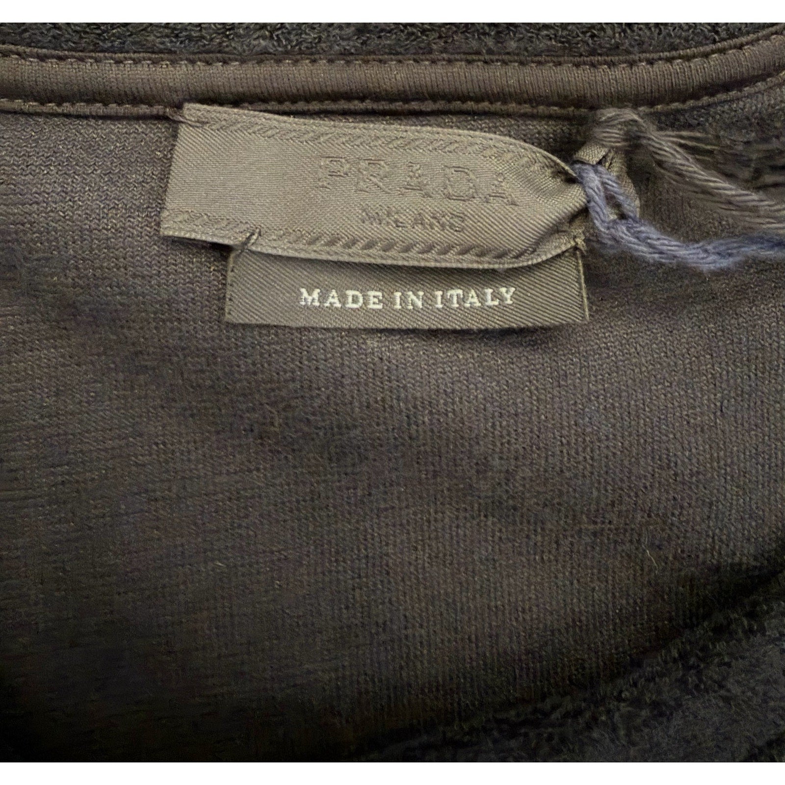 Tagged 2XL (Fits Like Large) Prada Logo Plaque T shirt NEW