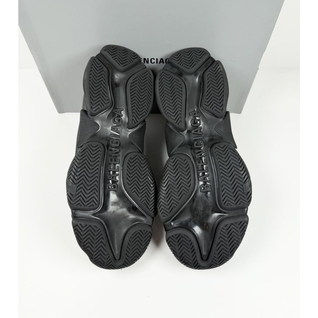 Size 46EU/13US - Balenciaga Triple S All Over Black NEW