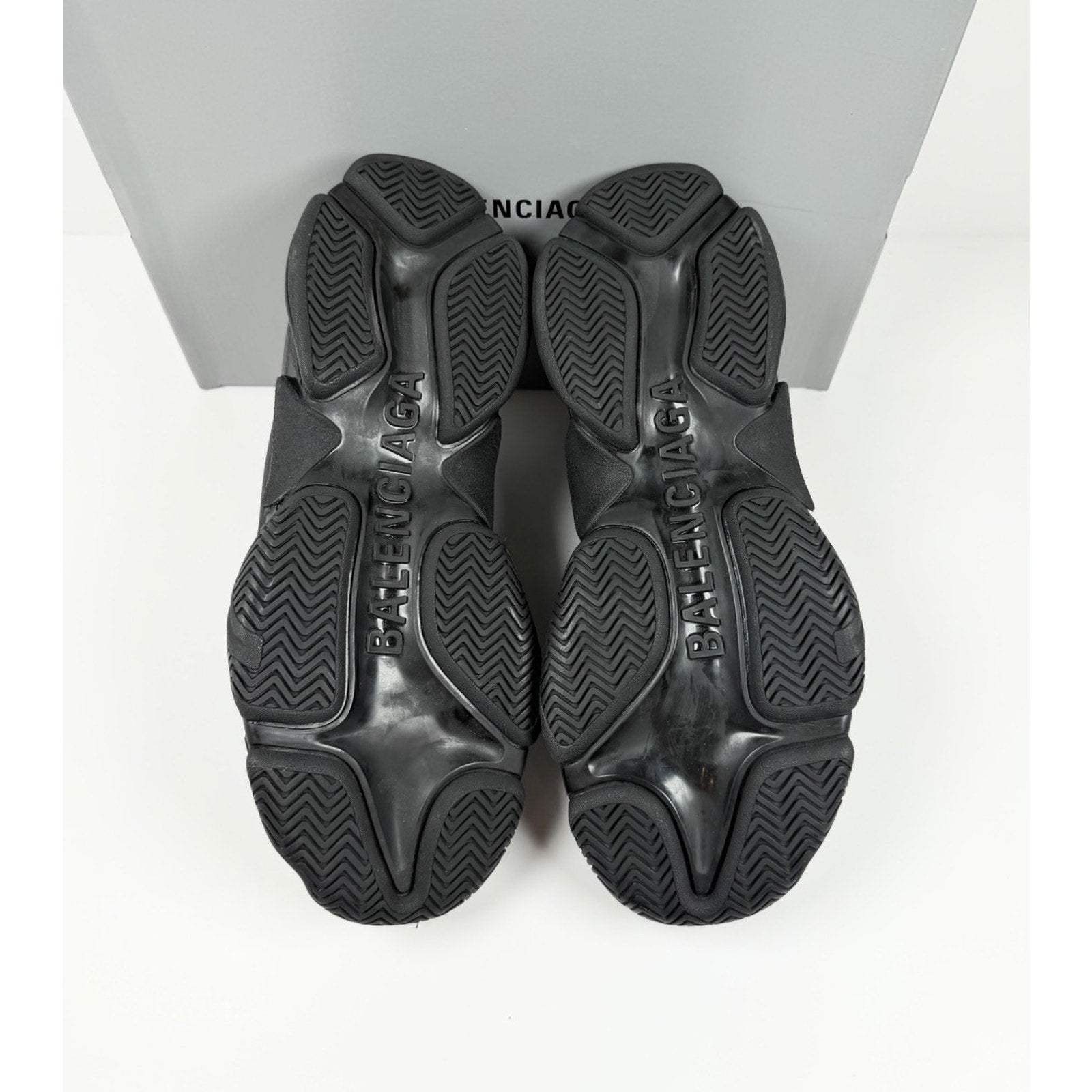 Size 46EU/13US - Balenciaga Triple S All Over Black NEW