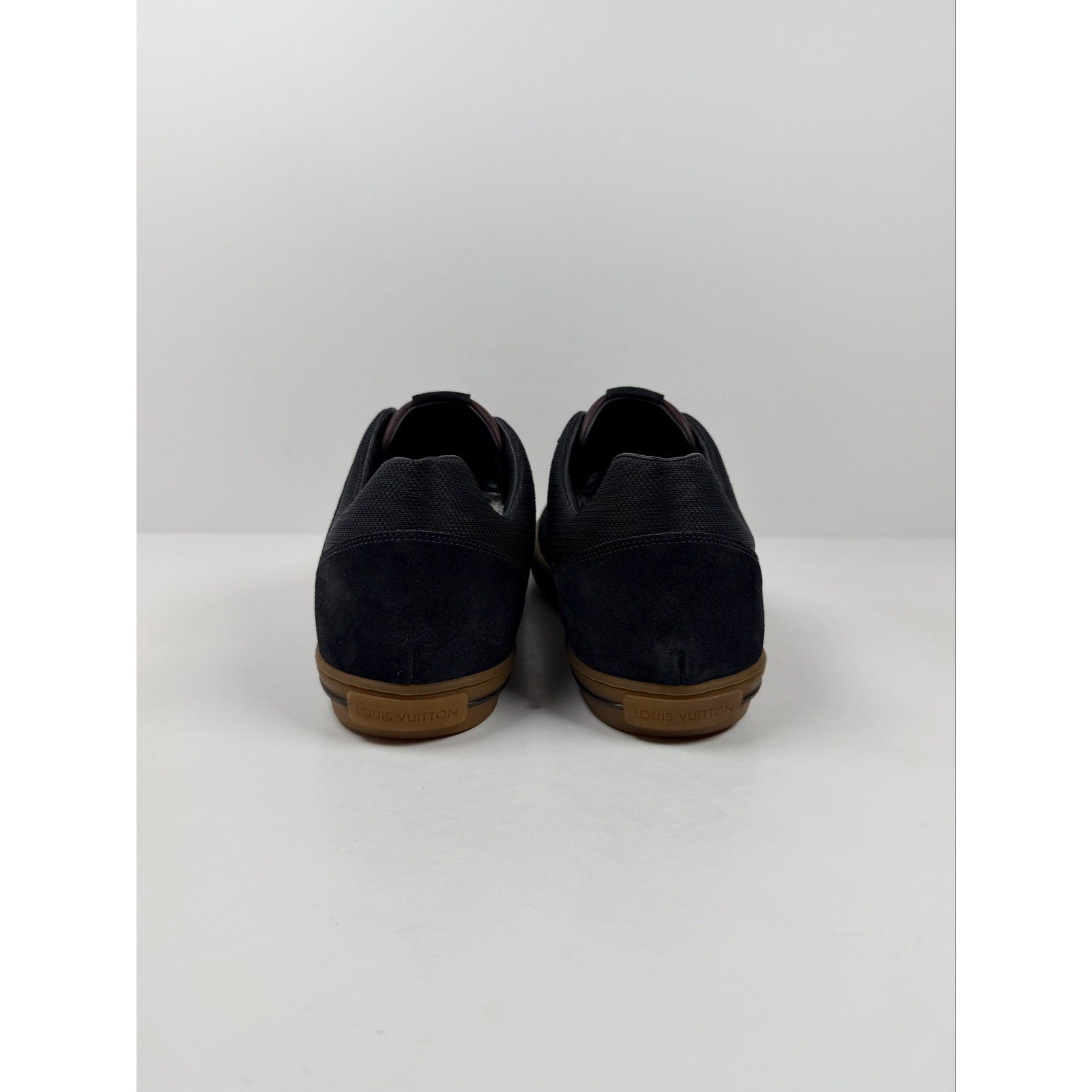 Size 10LV/11US - Louis Vuitton Burgundy Low Top