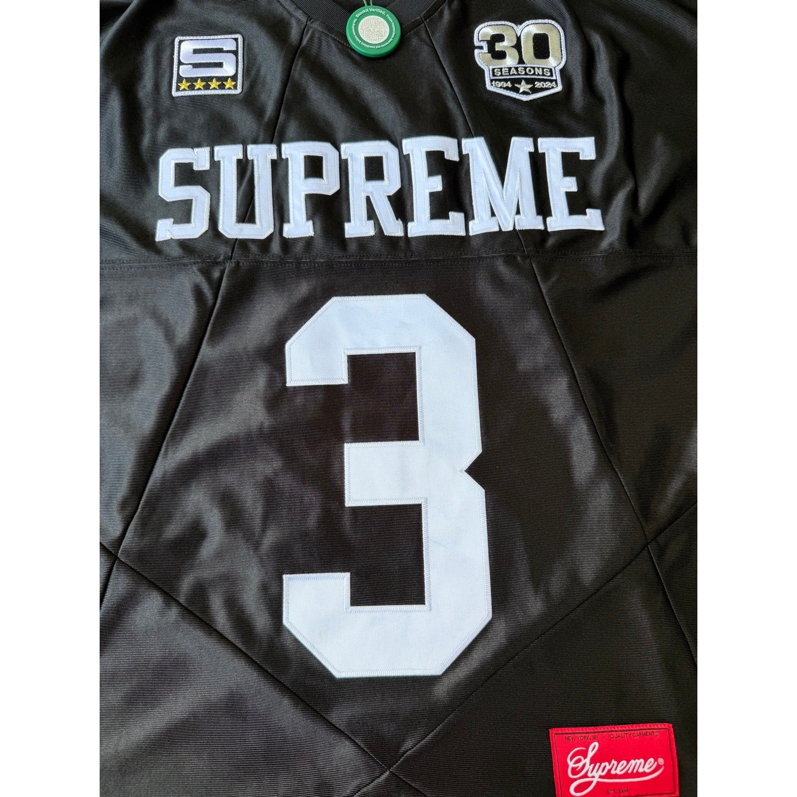 Size S - Supreme Star Football Jersey