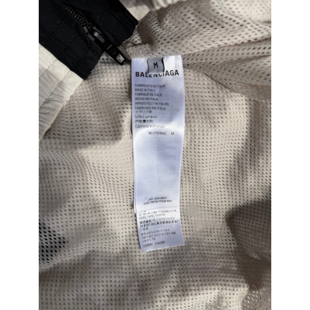 Size M Fits XL - Balenciaga Oversized 3B Sport Windbreaker