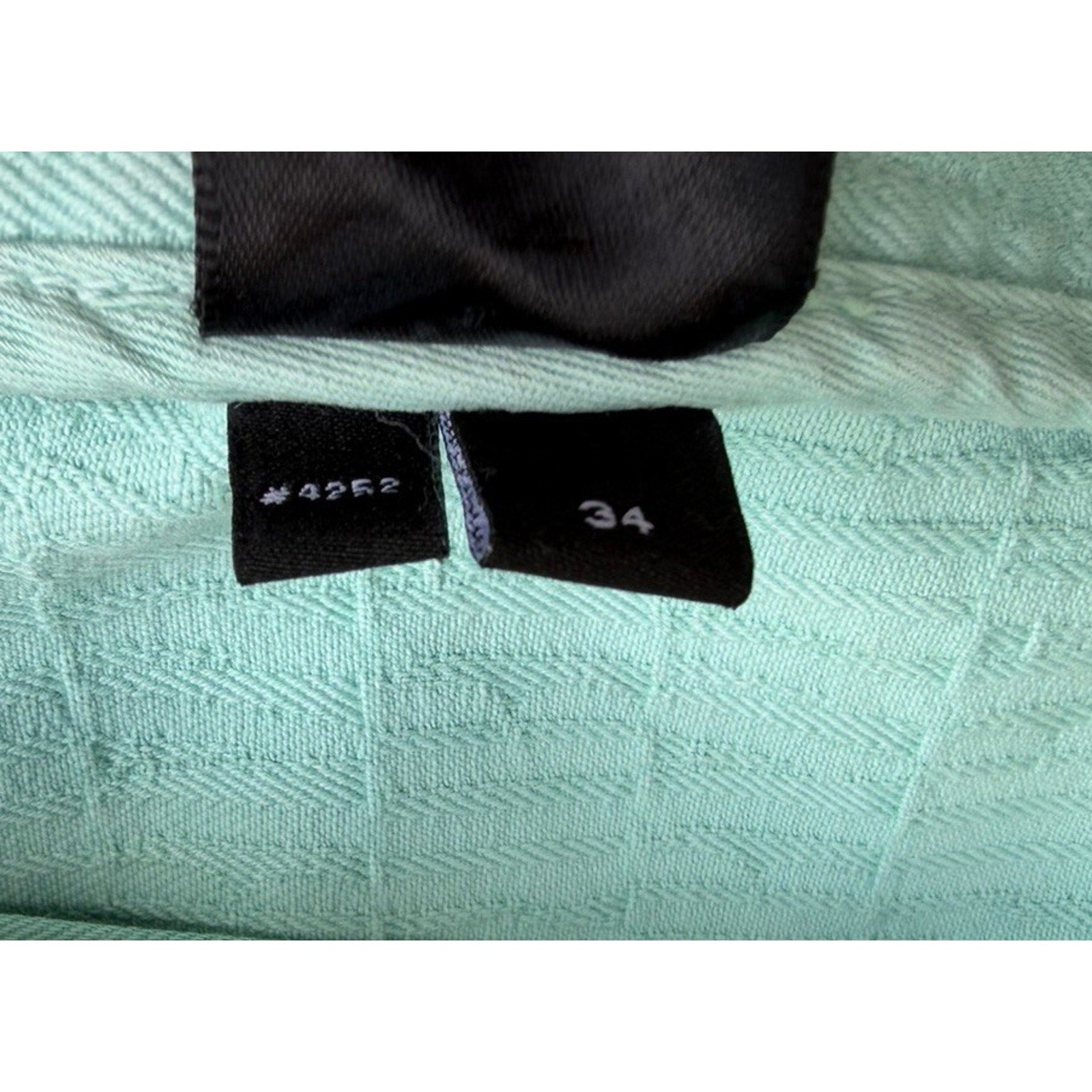 Size 34 - Amiri Jacquard Carpenter Aqua Blue Jeans