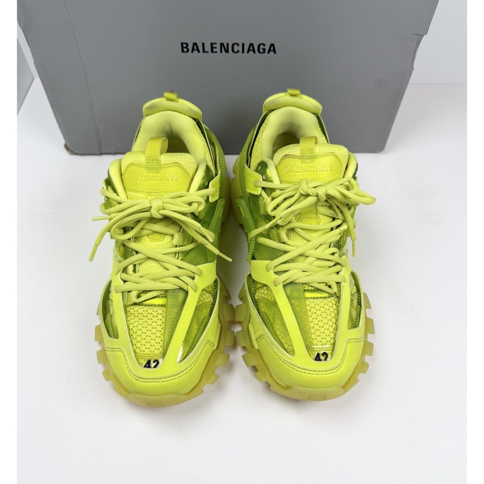 Size 42EU/9US - Balenciaga Track Neon
