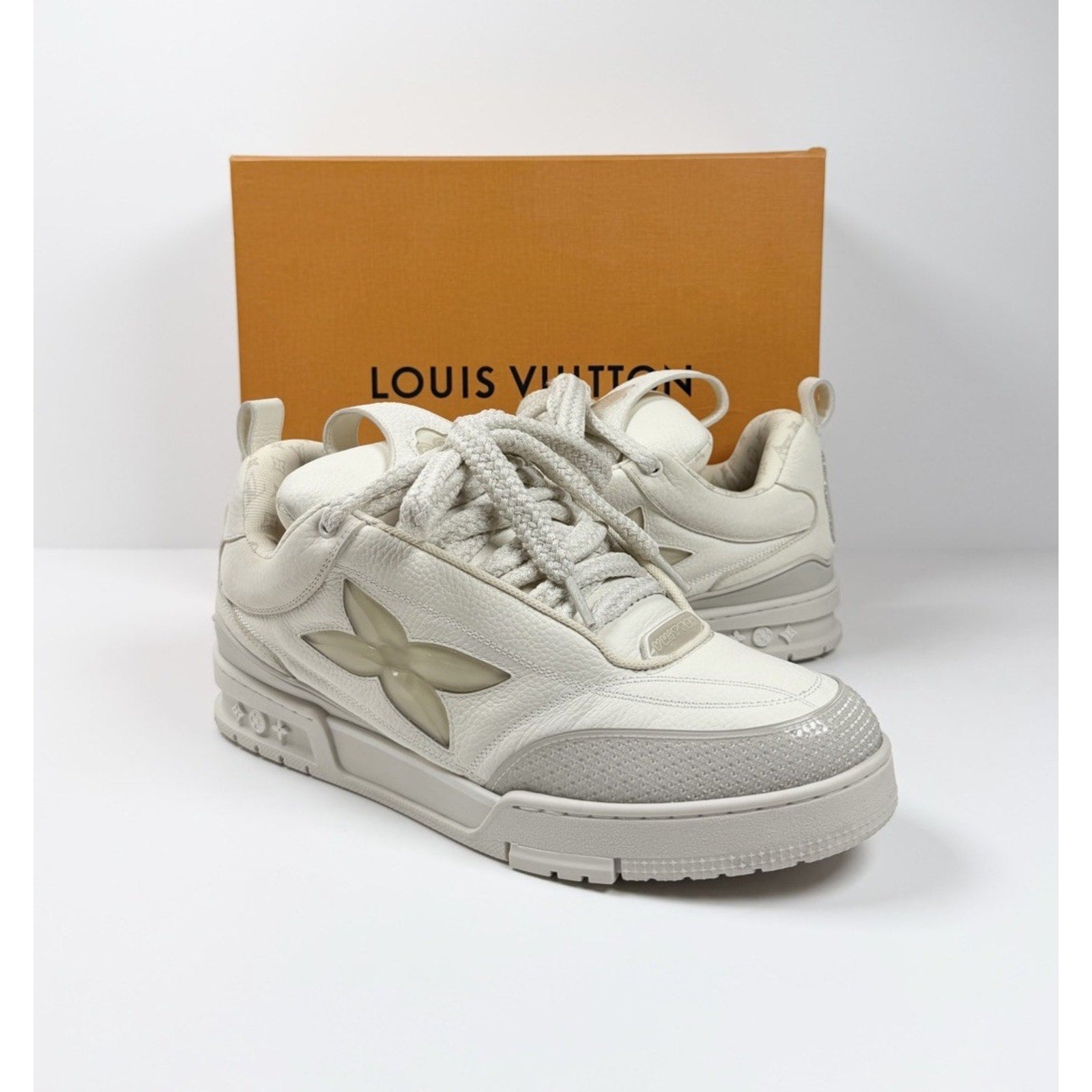 Size 10LV/11US - Louis Vuitton Skate White Trainers