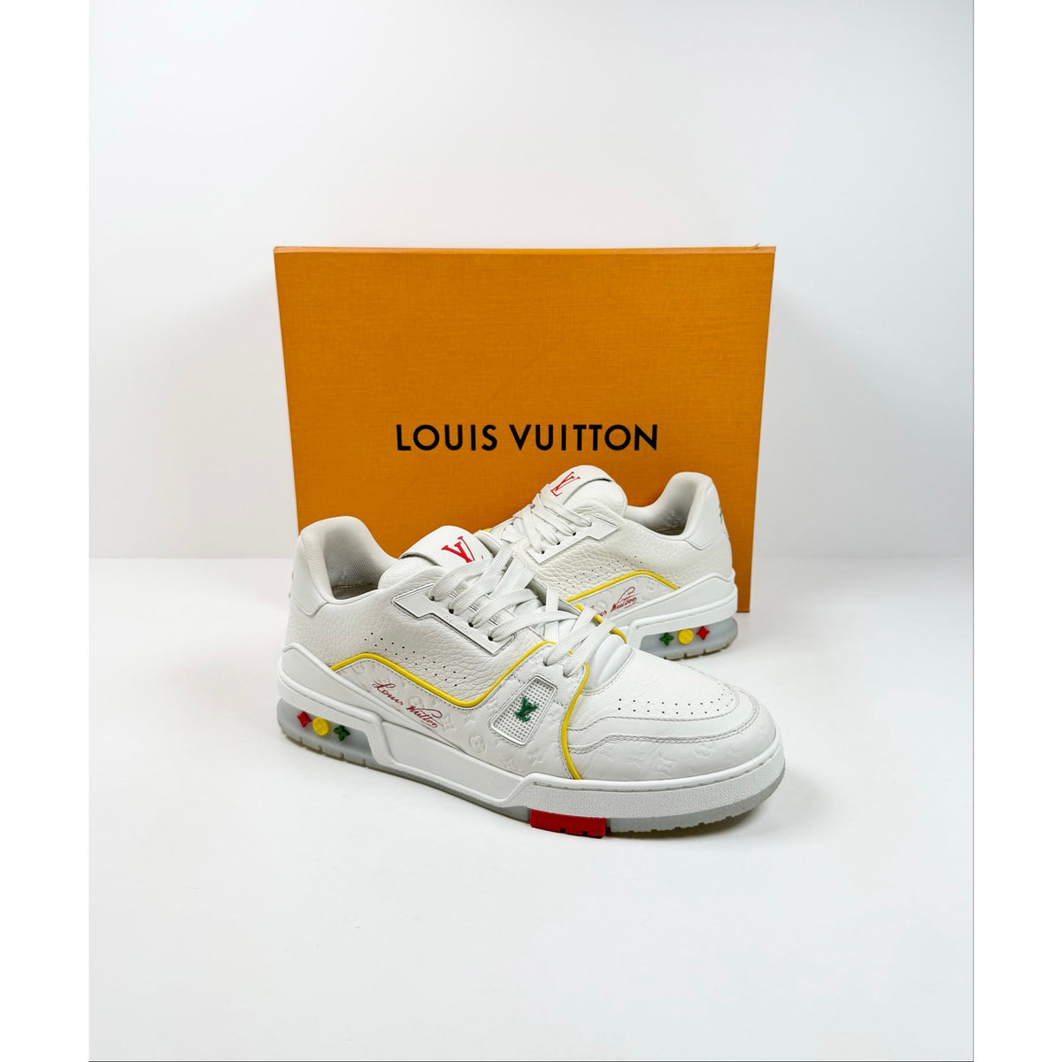 Size 8UK/9US - Louis Vuitton Multicolor Trainer