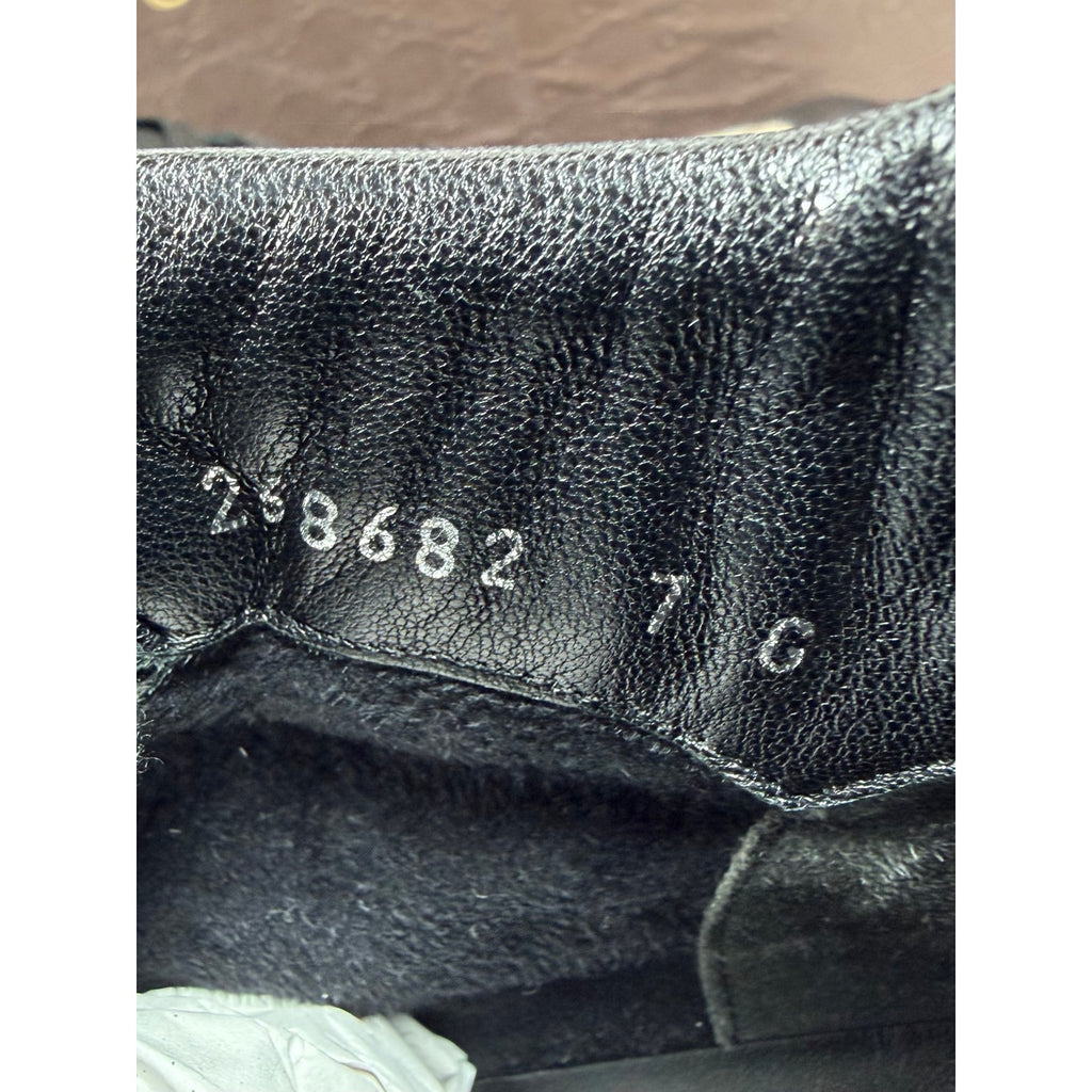 Size 7.5US - Gucci Leather Strap High Top